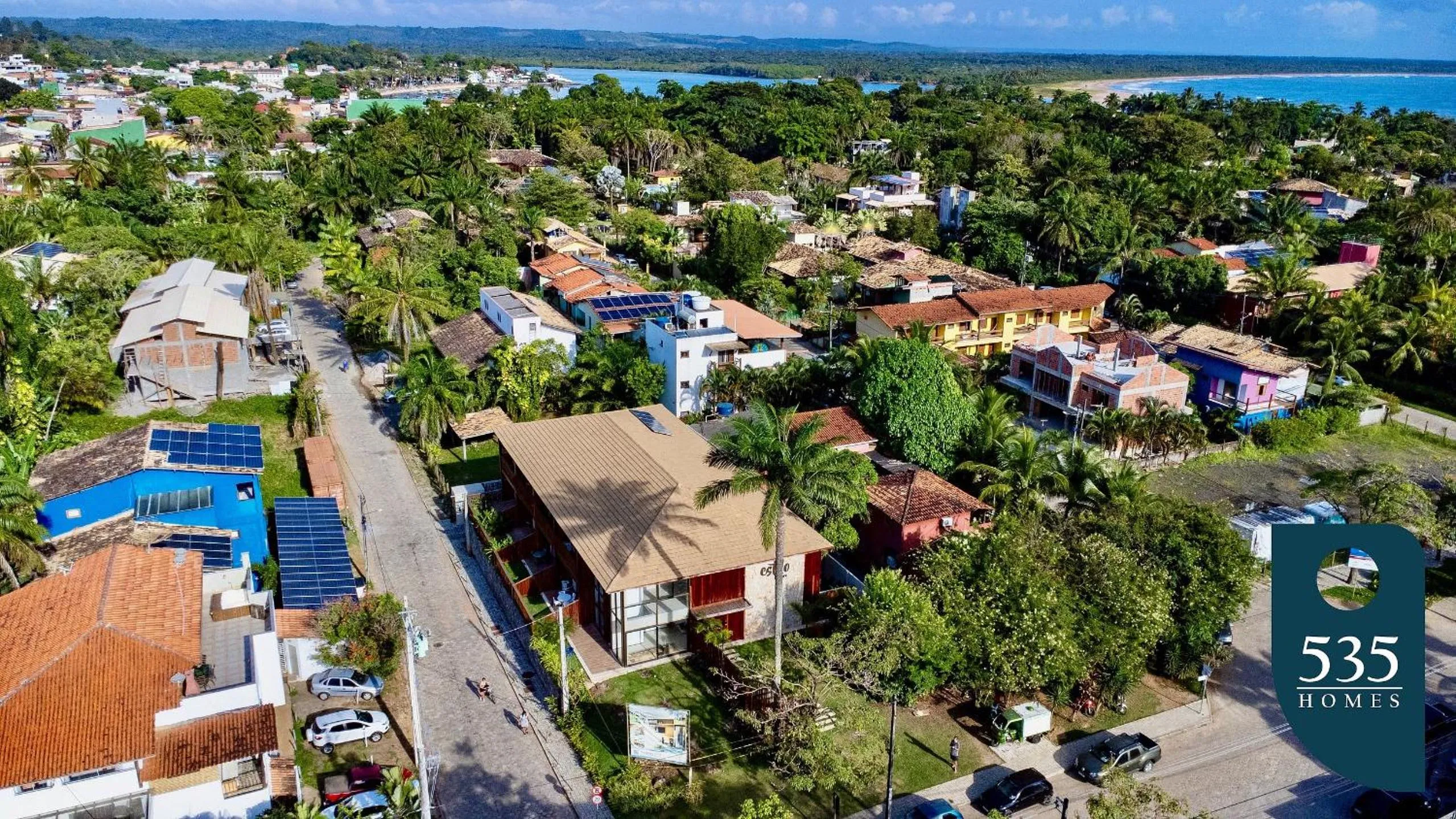 Bird's eye view in Estúdio Exclusivo: Conforto e Estilo em Itacaré