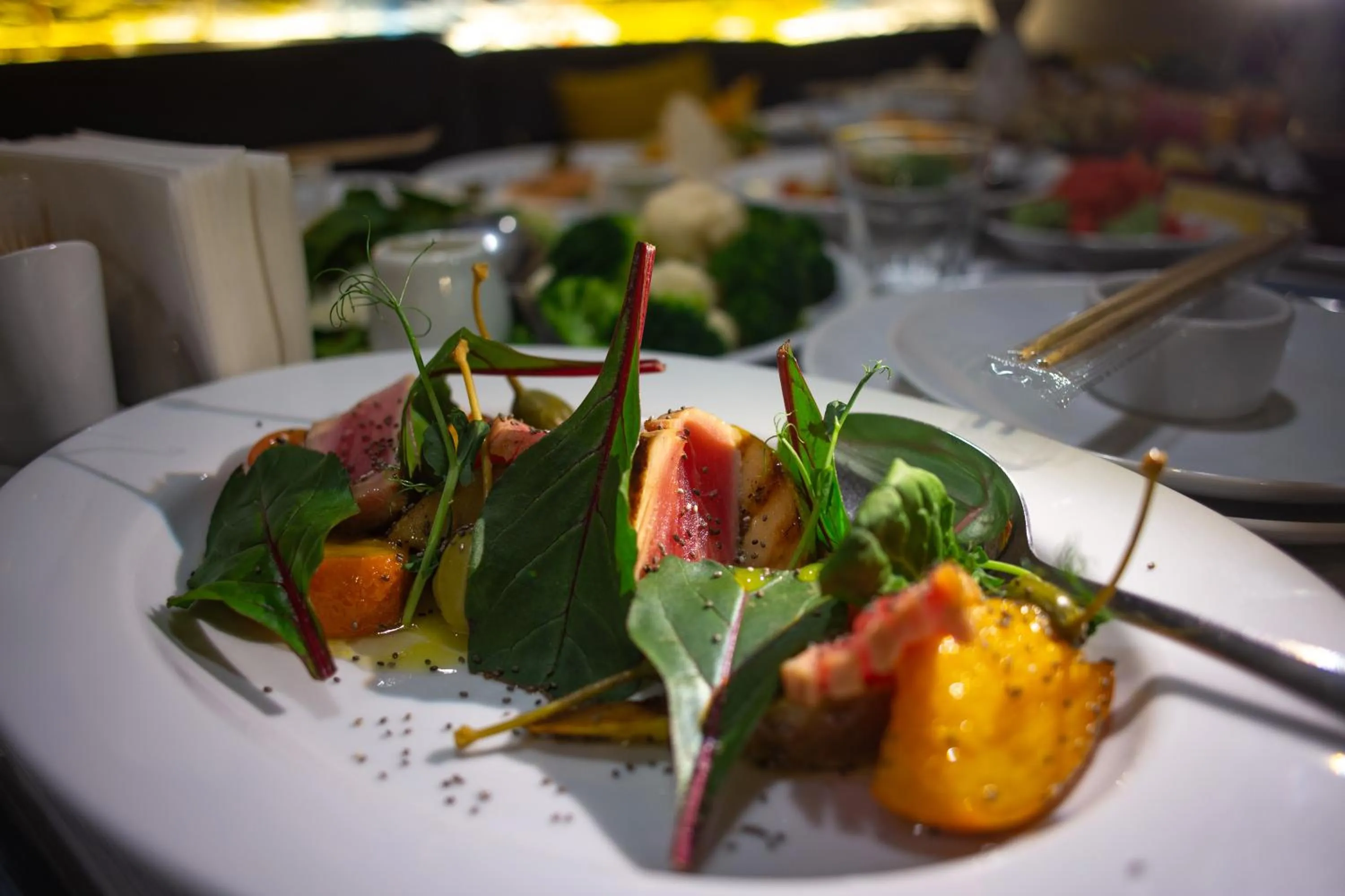 Food close-up in Kiev 365 Park Hotel