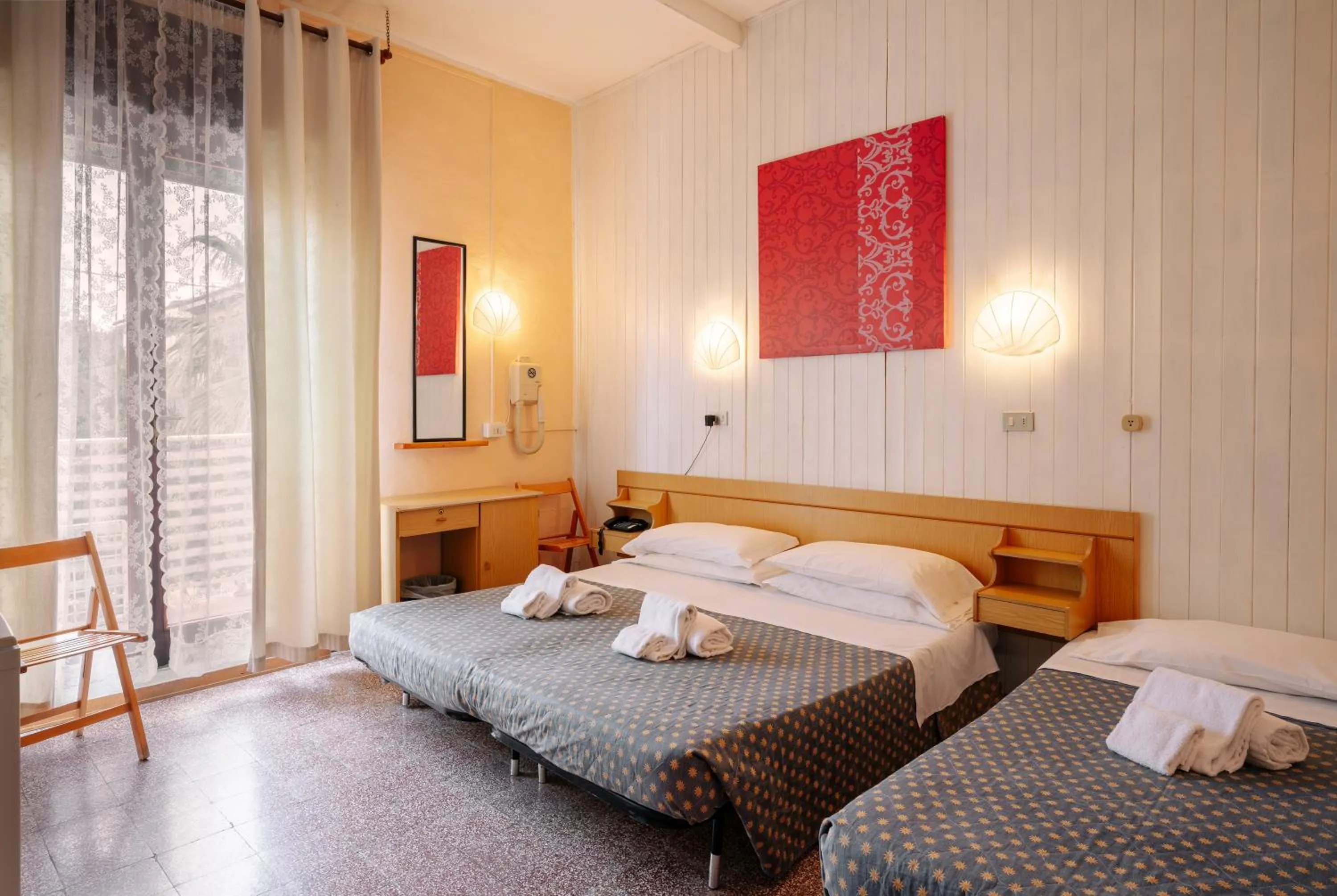 Bedroom, Bed in Hotel Aurora