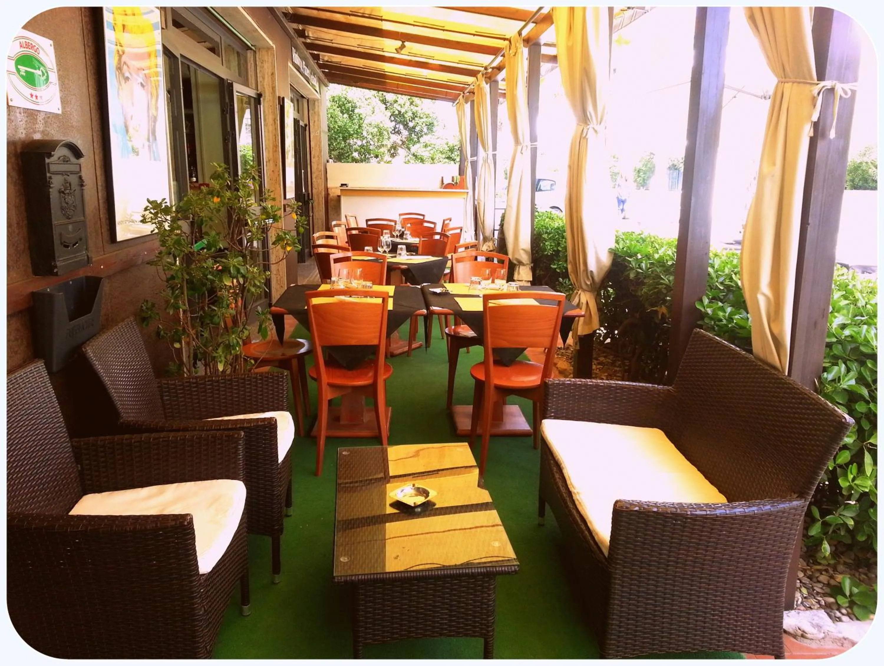 Facade/entrance in Hotel Aurora