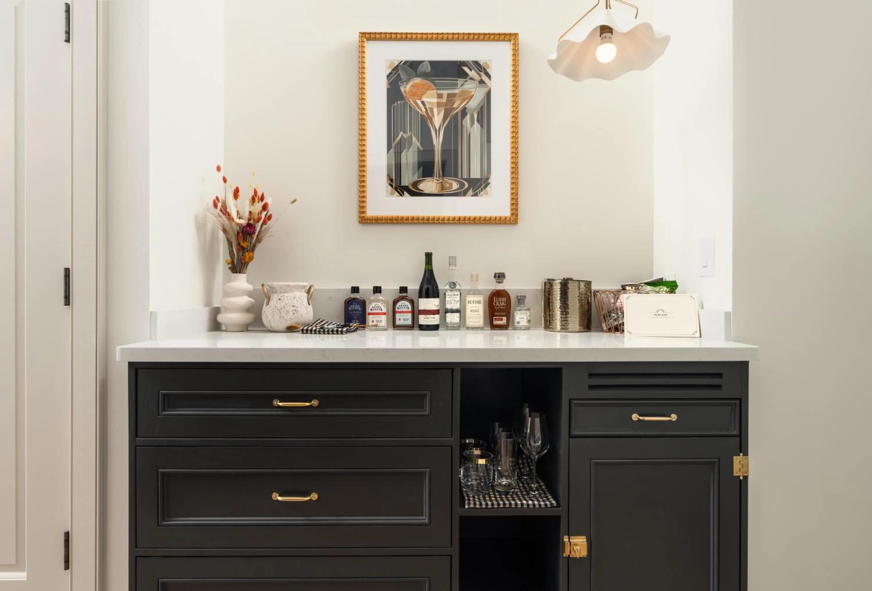 minibar in Petit Soleil - Bed, Breakfast and Bar