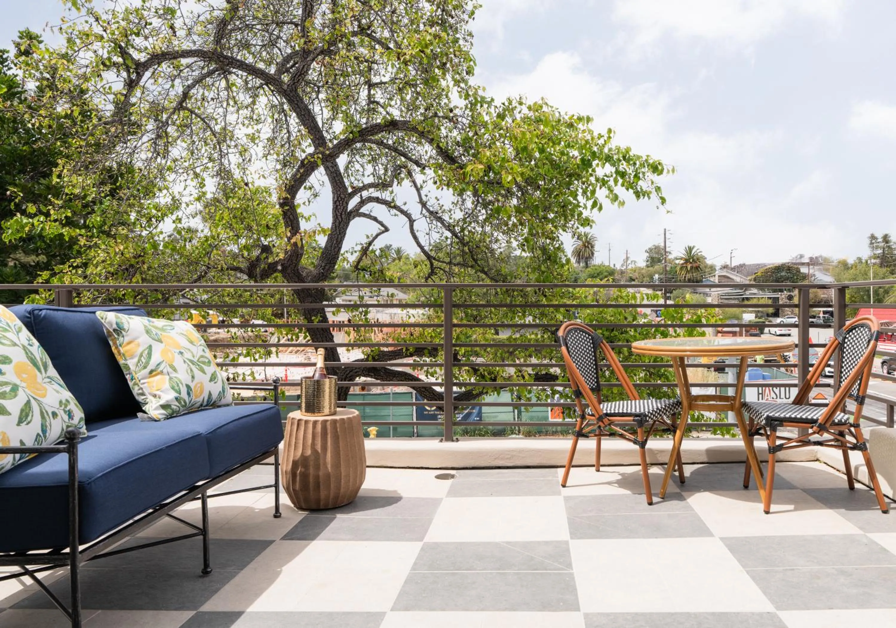 Balcony/Terrace in Petit Soleil - Bed, Breakfast and Bar