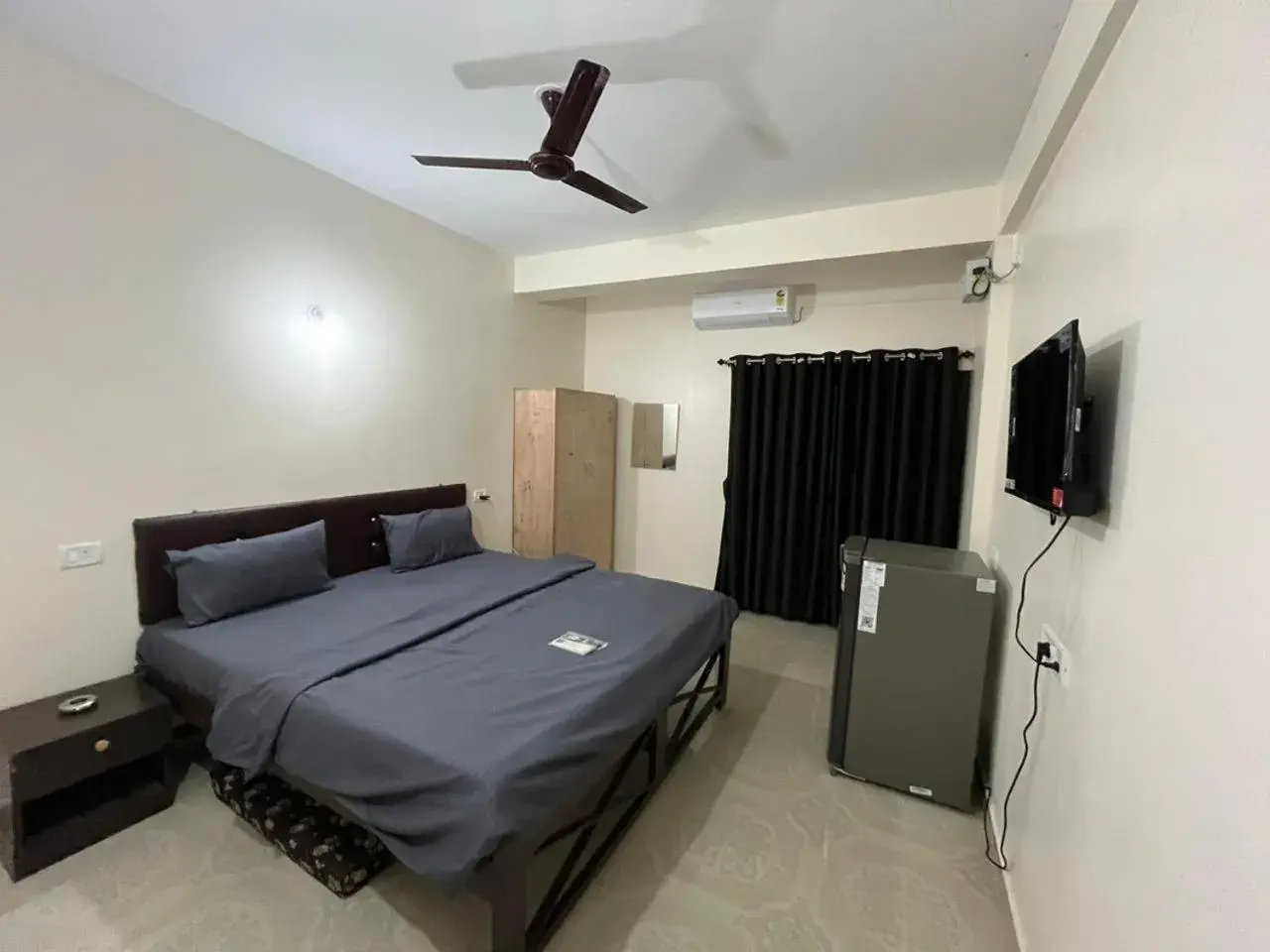 Triple Room - single occupancy in Hotel Saffron Baga Triple Room - single occupancy in Hotel Saffron Baga