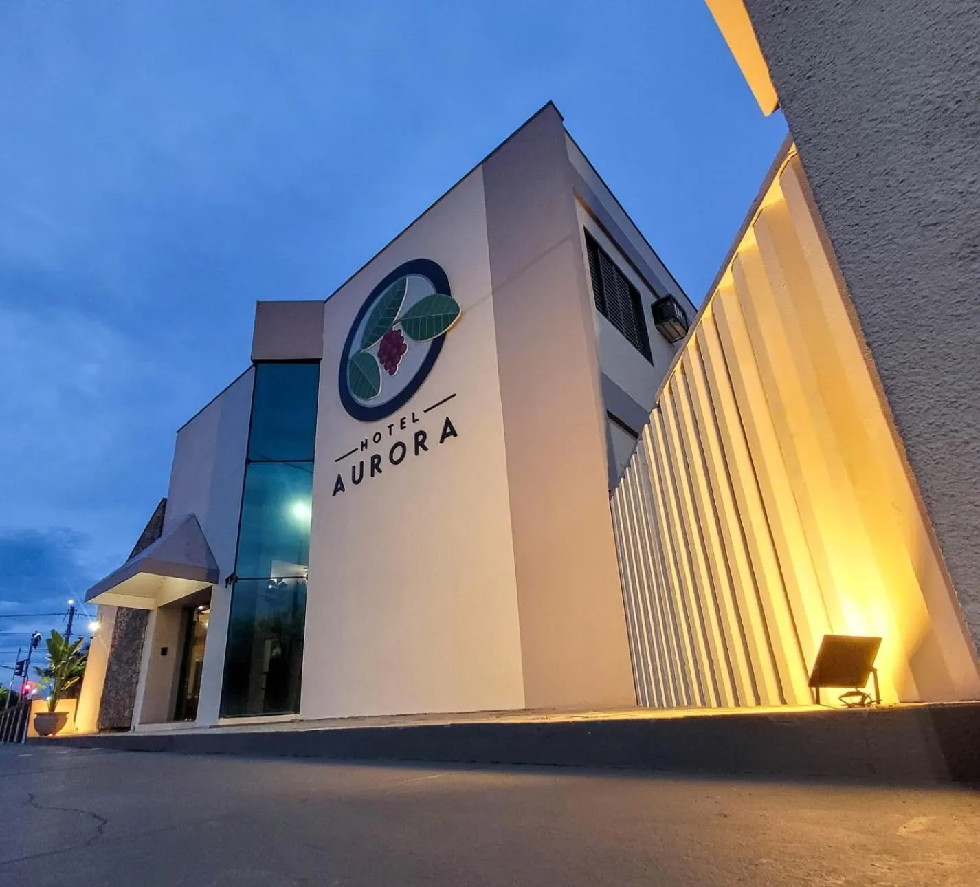 Facade/entrance in Hotel Aurora