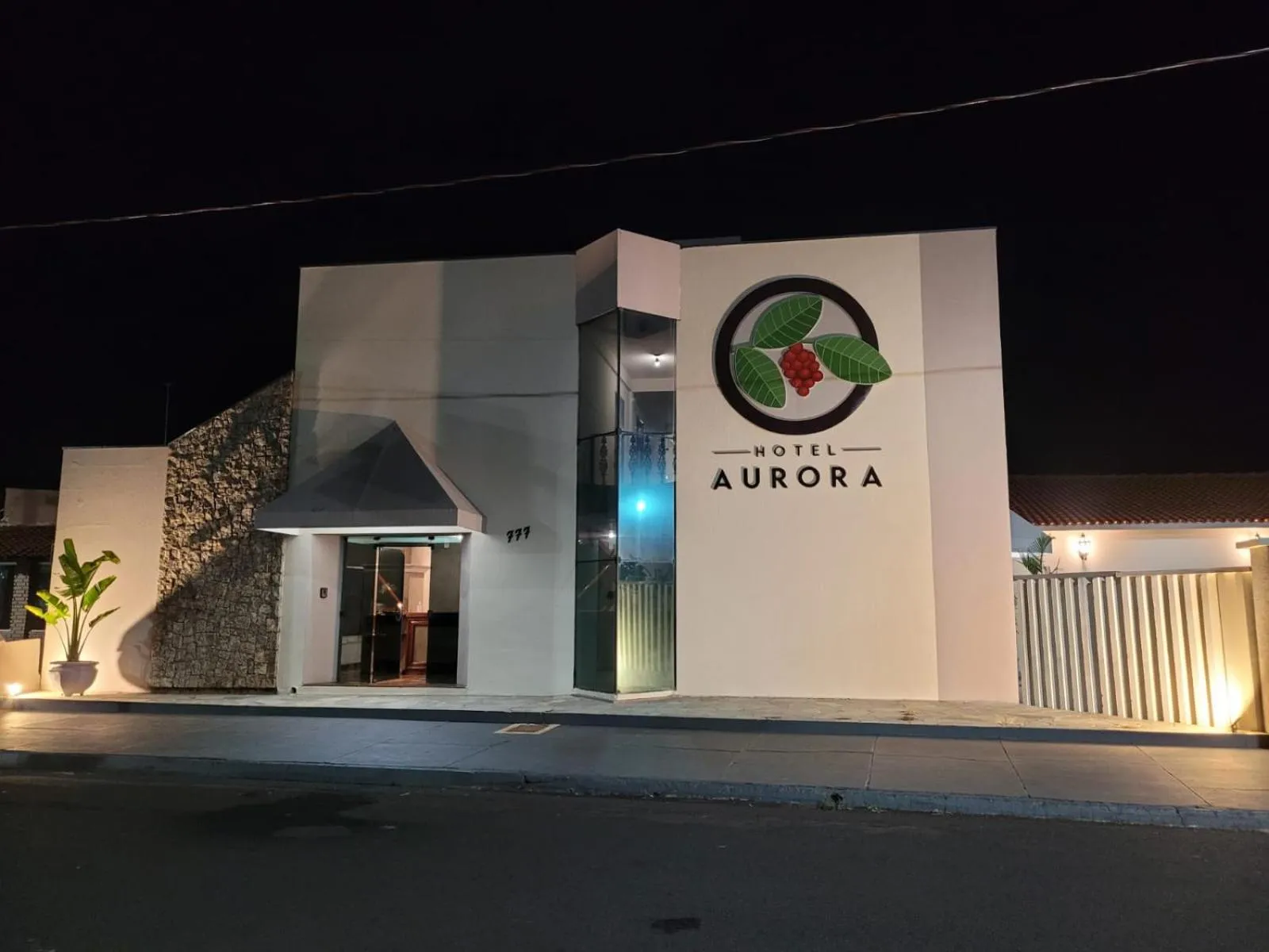 Facade/entrance in Hotel Aurora