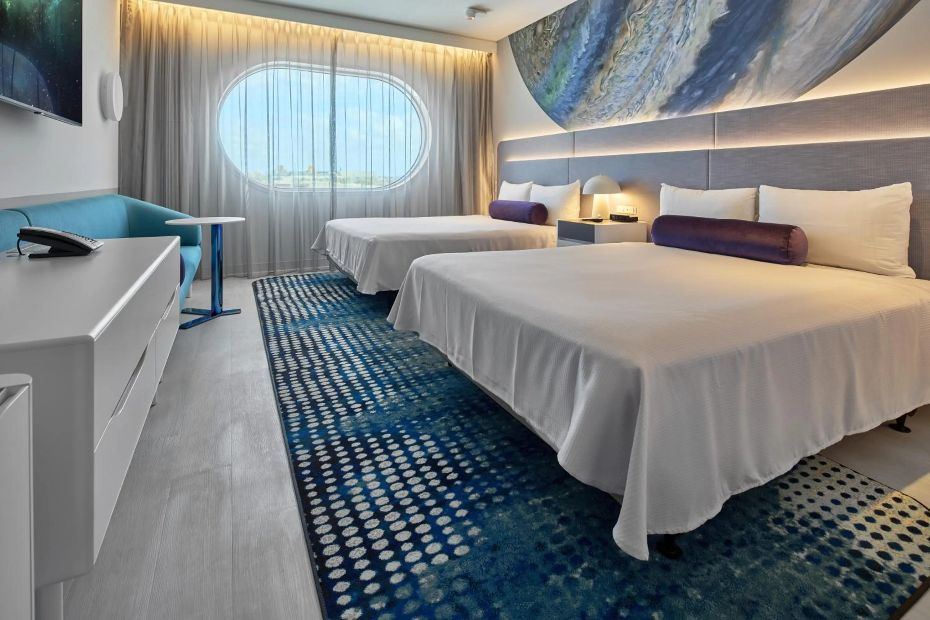 Bedroom, Bed in Universal's Terra Luna Resort