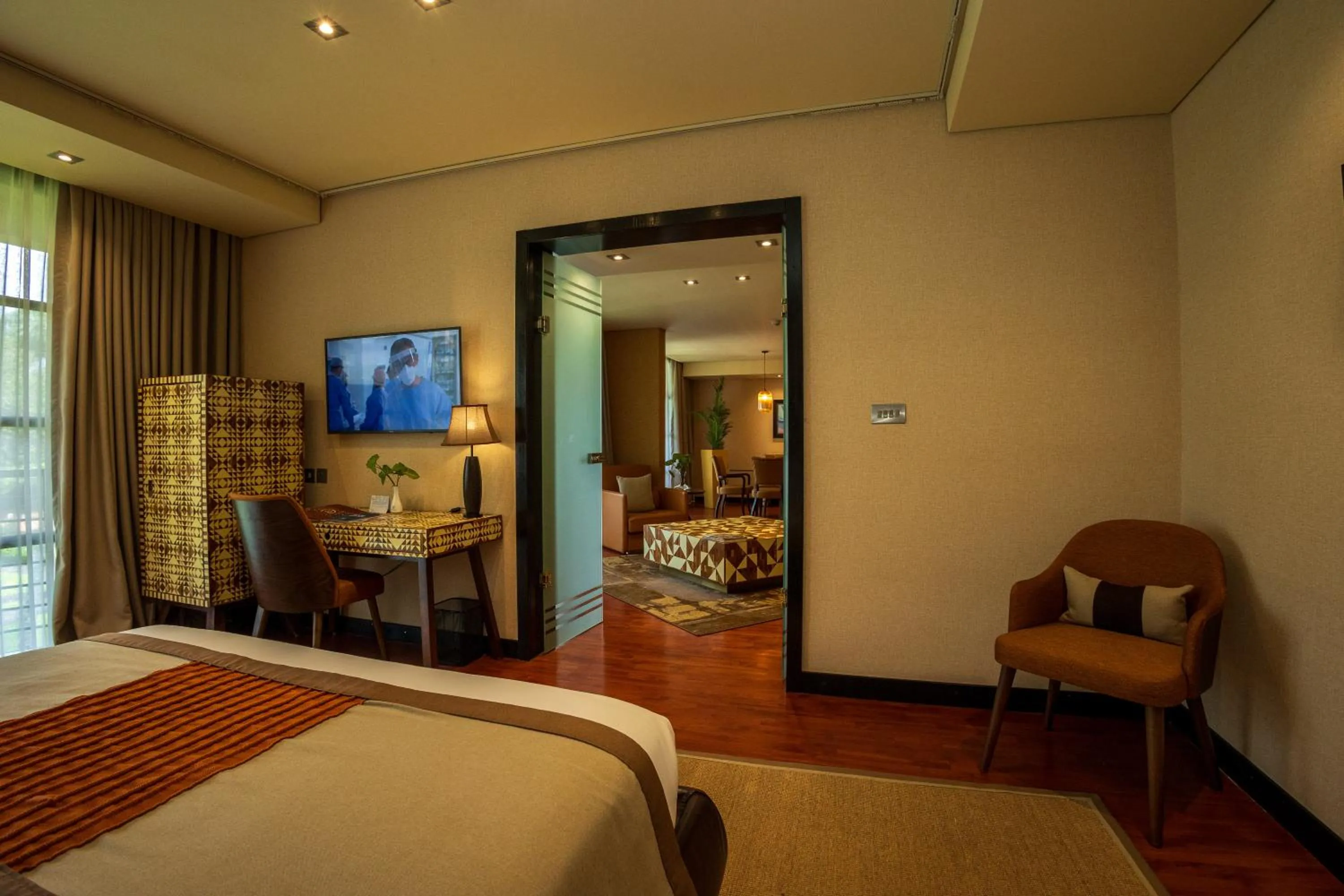 Bed in Speke Resort and Conference Center