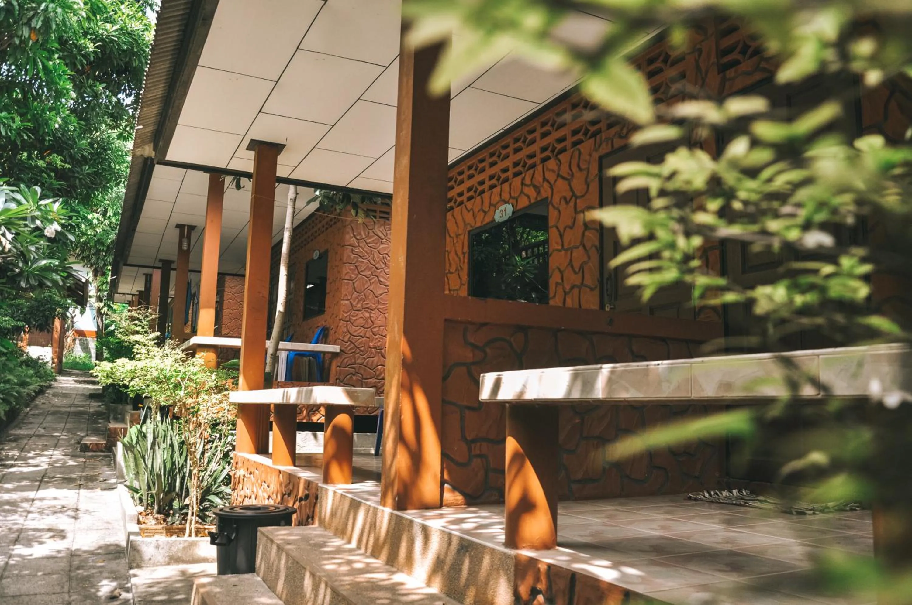 Balcony/Terrace in Coral Bungalows