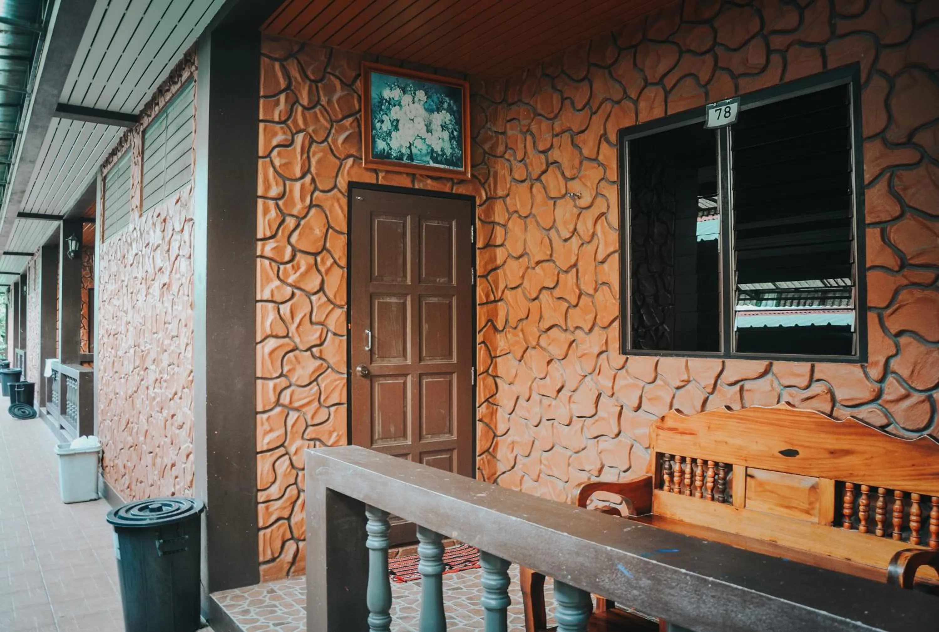 Balcony/Terrace in Coral Bungalows