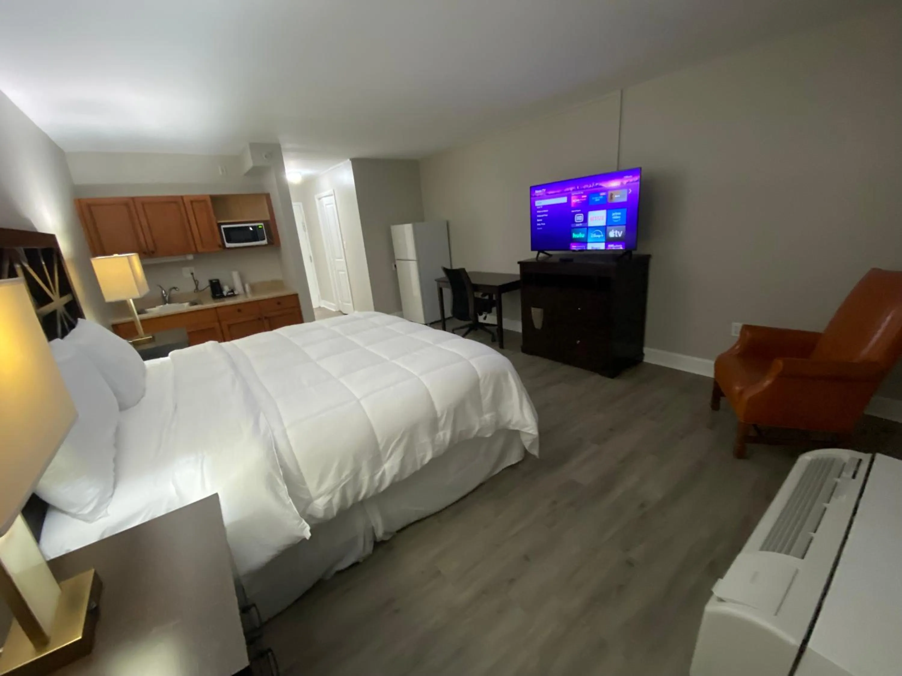 Bed in The View Studio, Suites and Event Venue