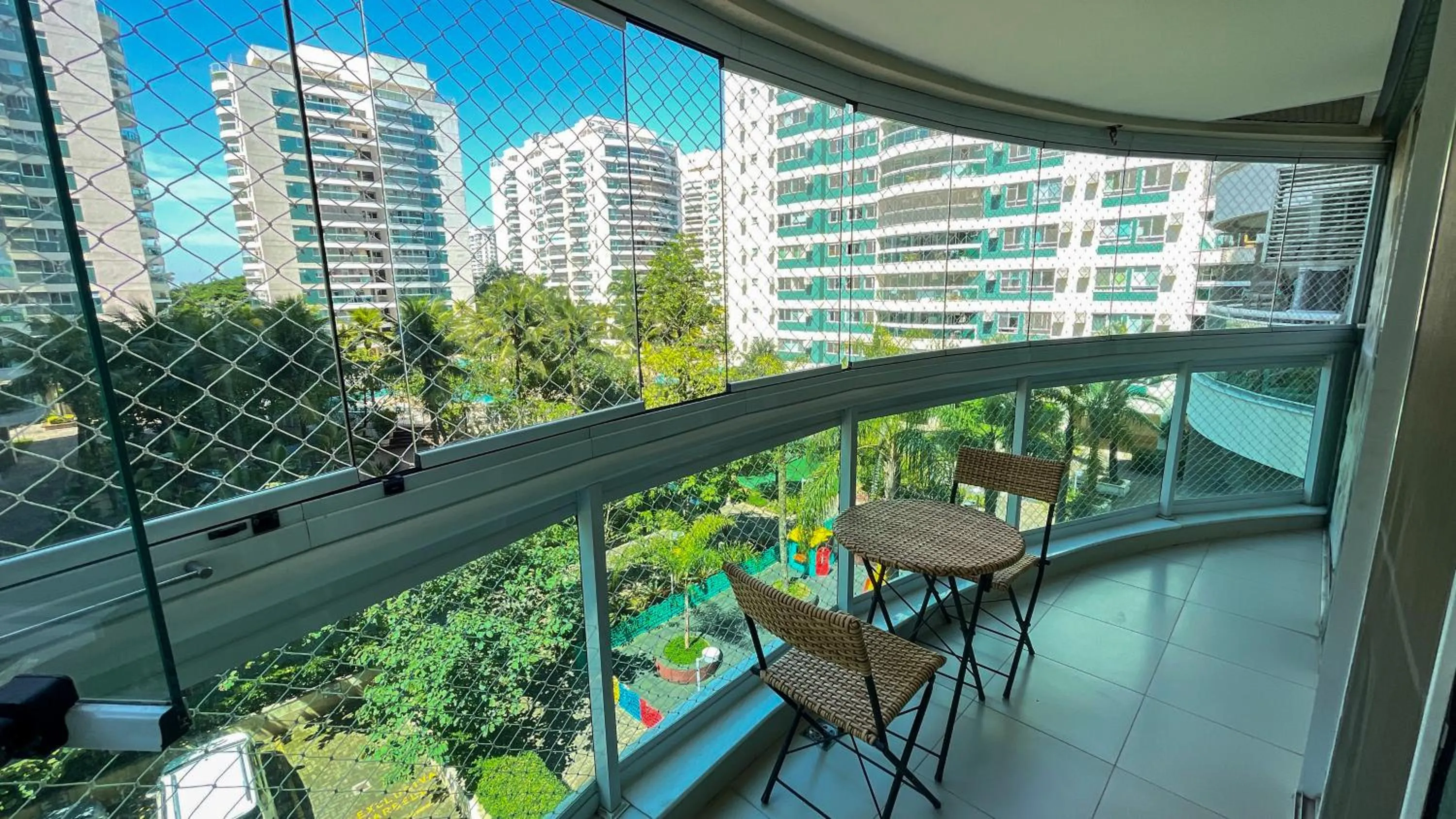 Balcony/Terrace in Barra para casais e famílias