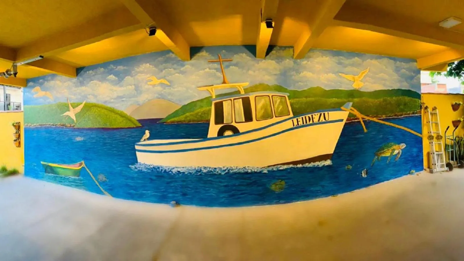 Garden in Pousada Toca dos Coelhos