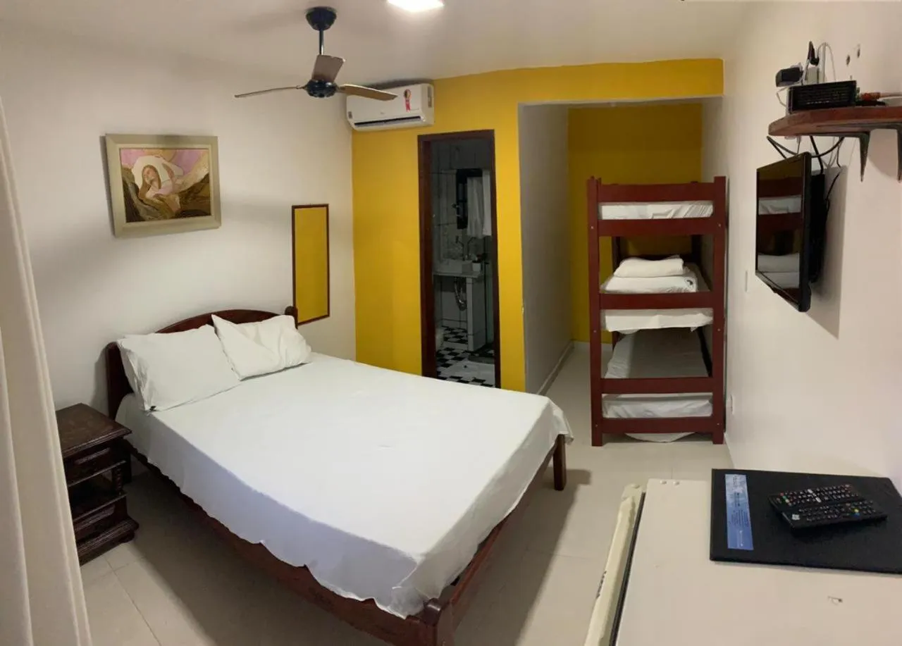 Bed in Pousada Toca dos Coelhos