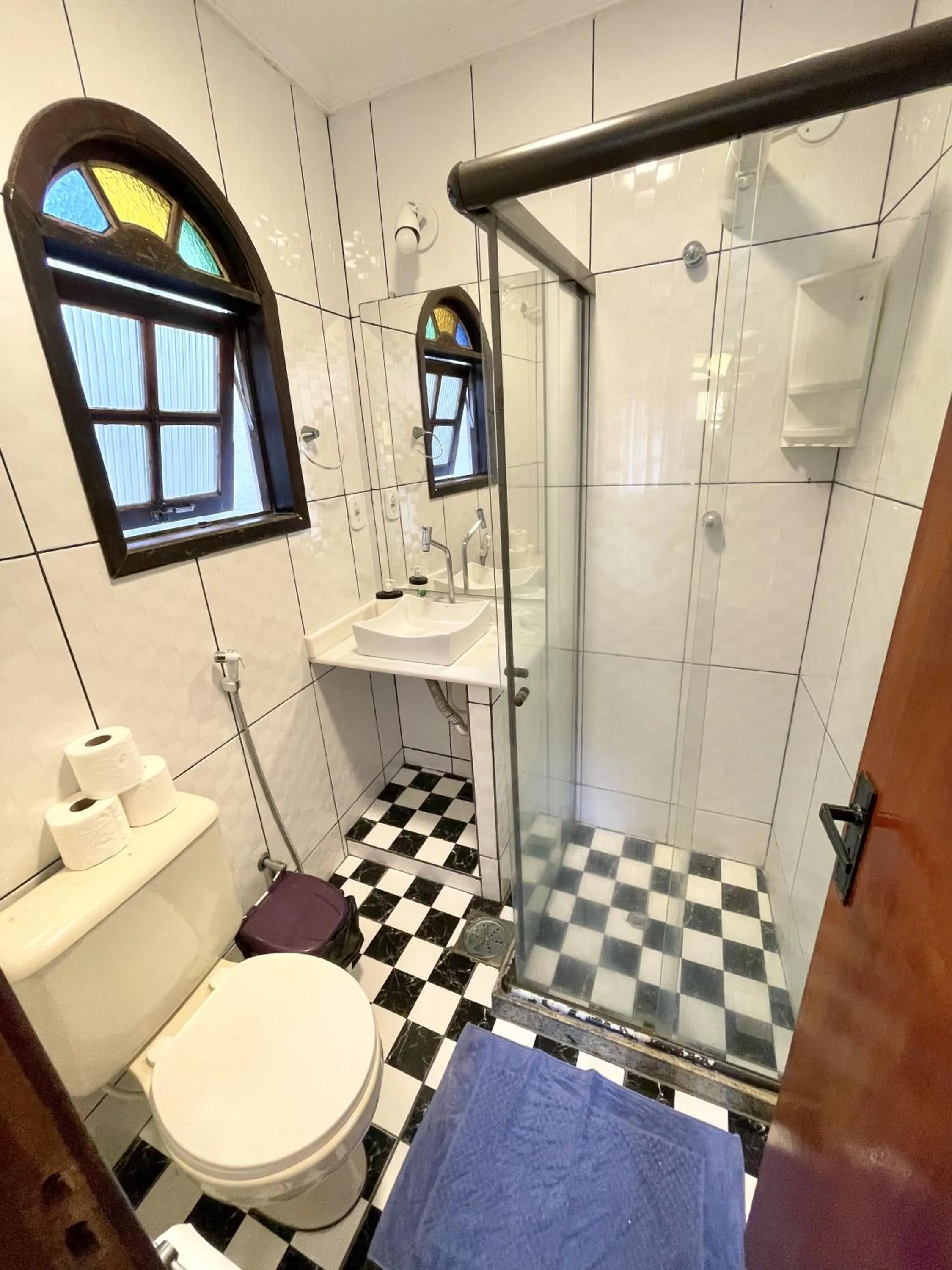 Shower in Pousada Toca dos Coelhos