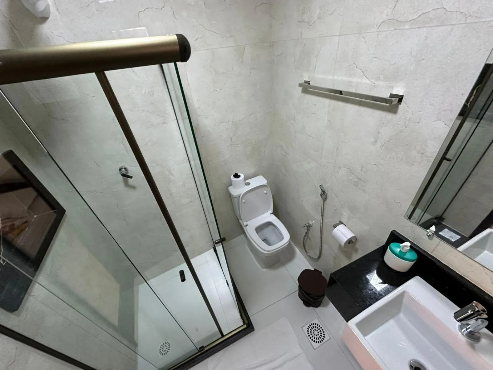 Shower in Pousada Toca dos Coelhos