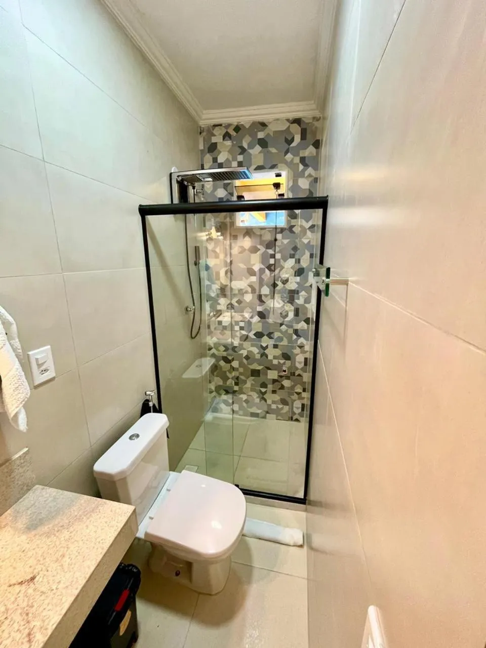 Shower in Pousada Toca dos Coelhos