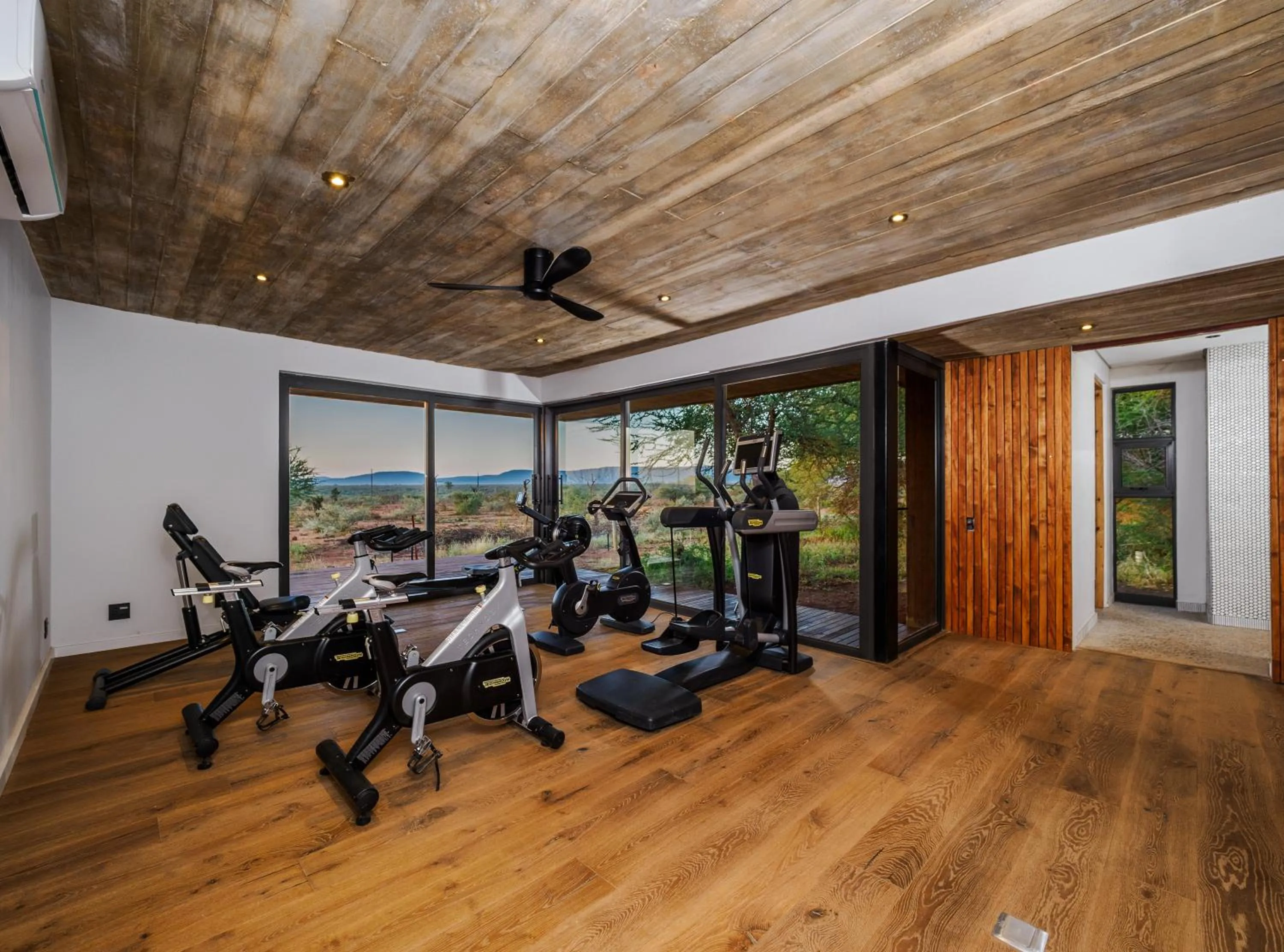 Fitness centre/facilities in Madikwe Safari Lodge