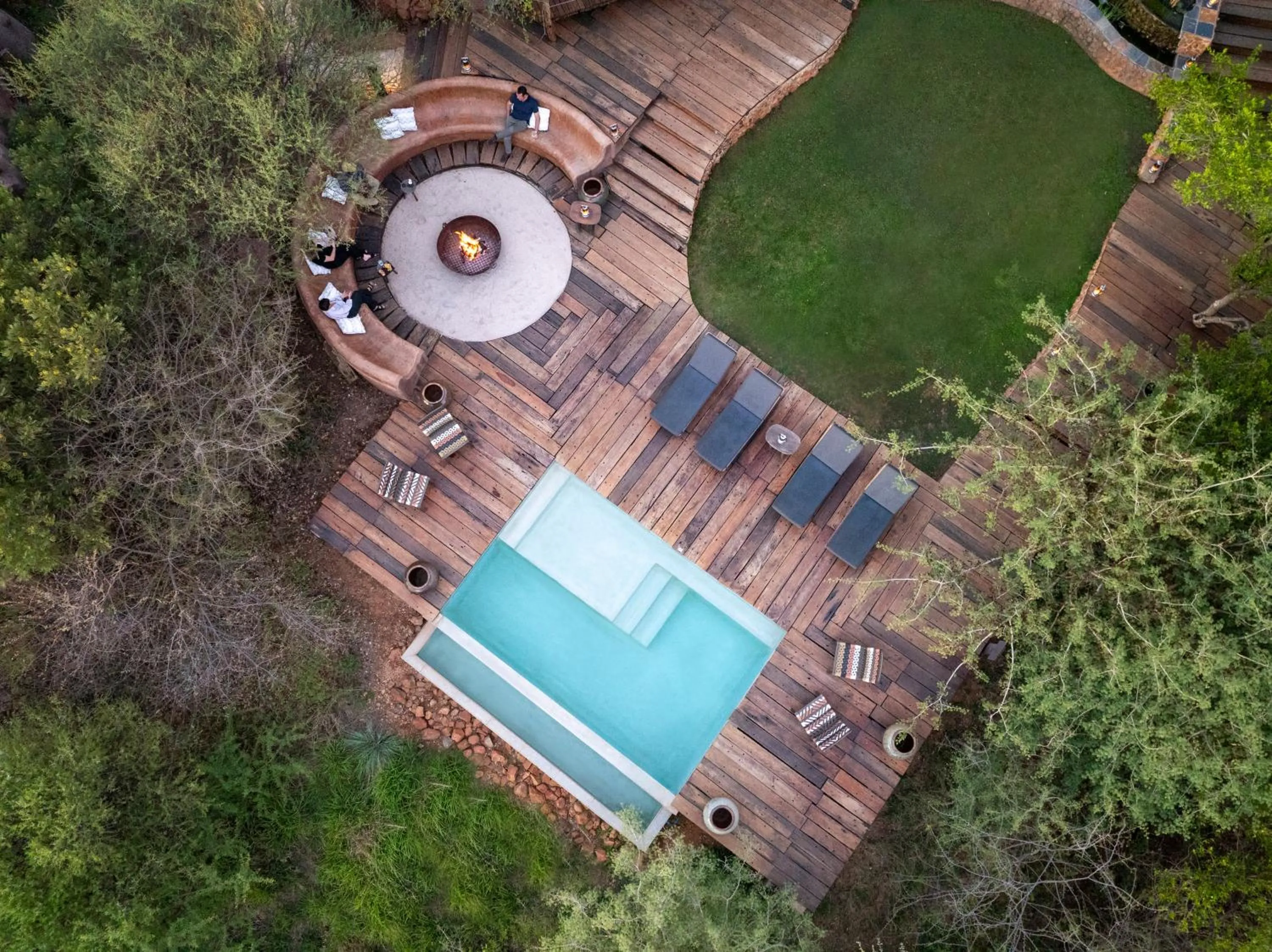 Swimming pool in Madikwe Safari Lodge