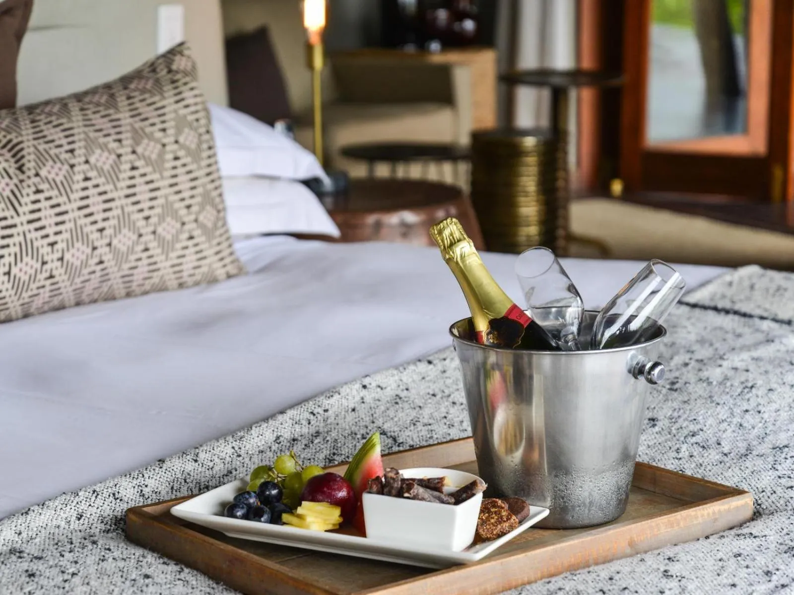 Food and drinks in Madikwe Safari Lodge