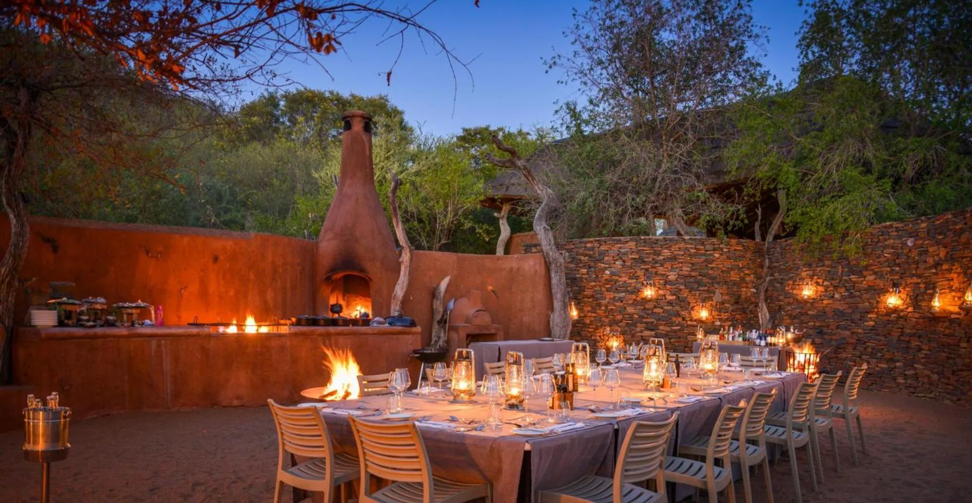 Restaurant/places to eat in Madikwe Safari Lodge