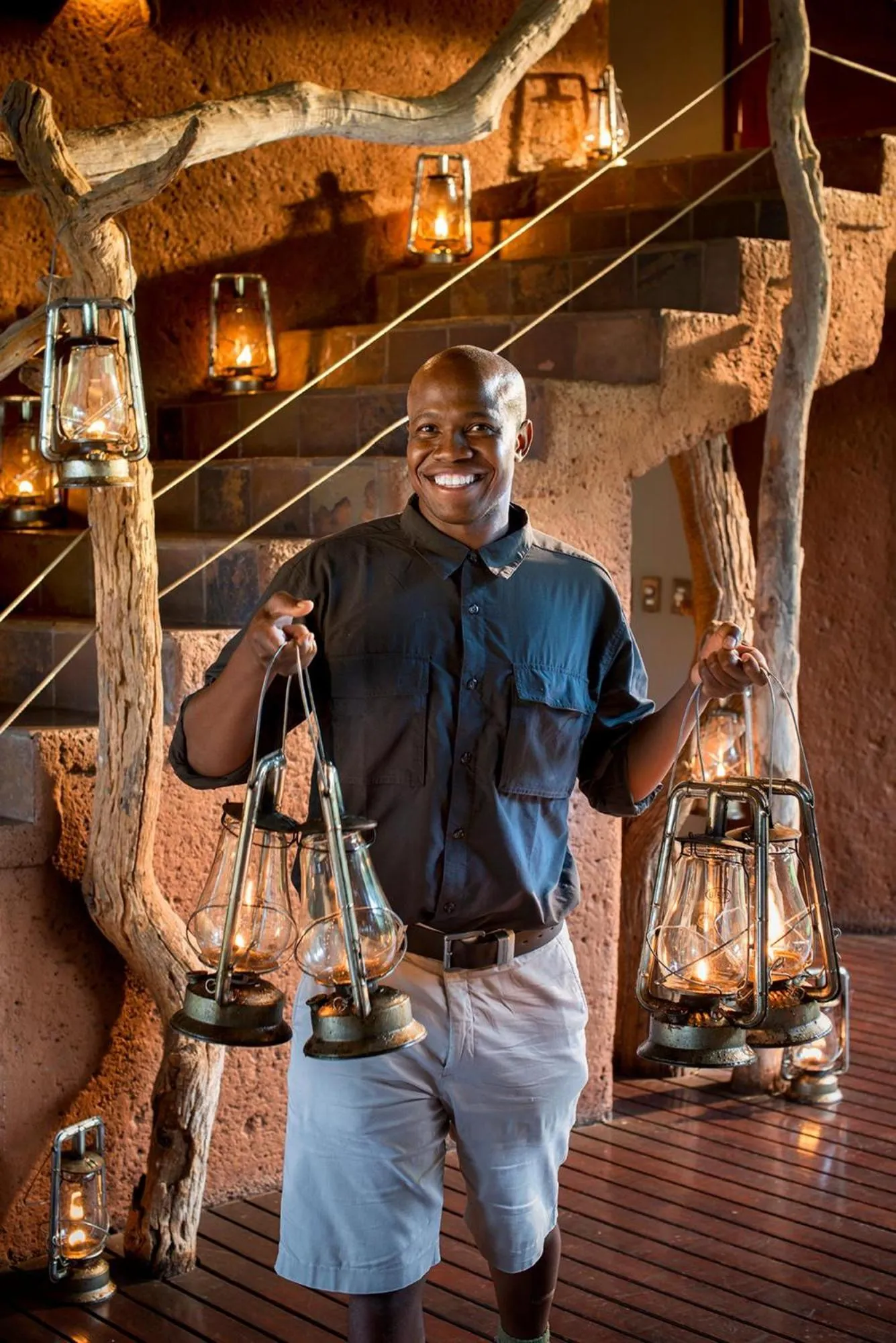 Staff in Madikwe Safari Lodge