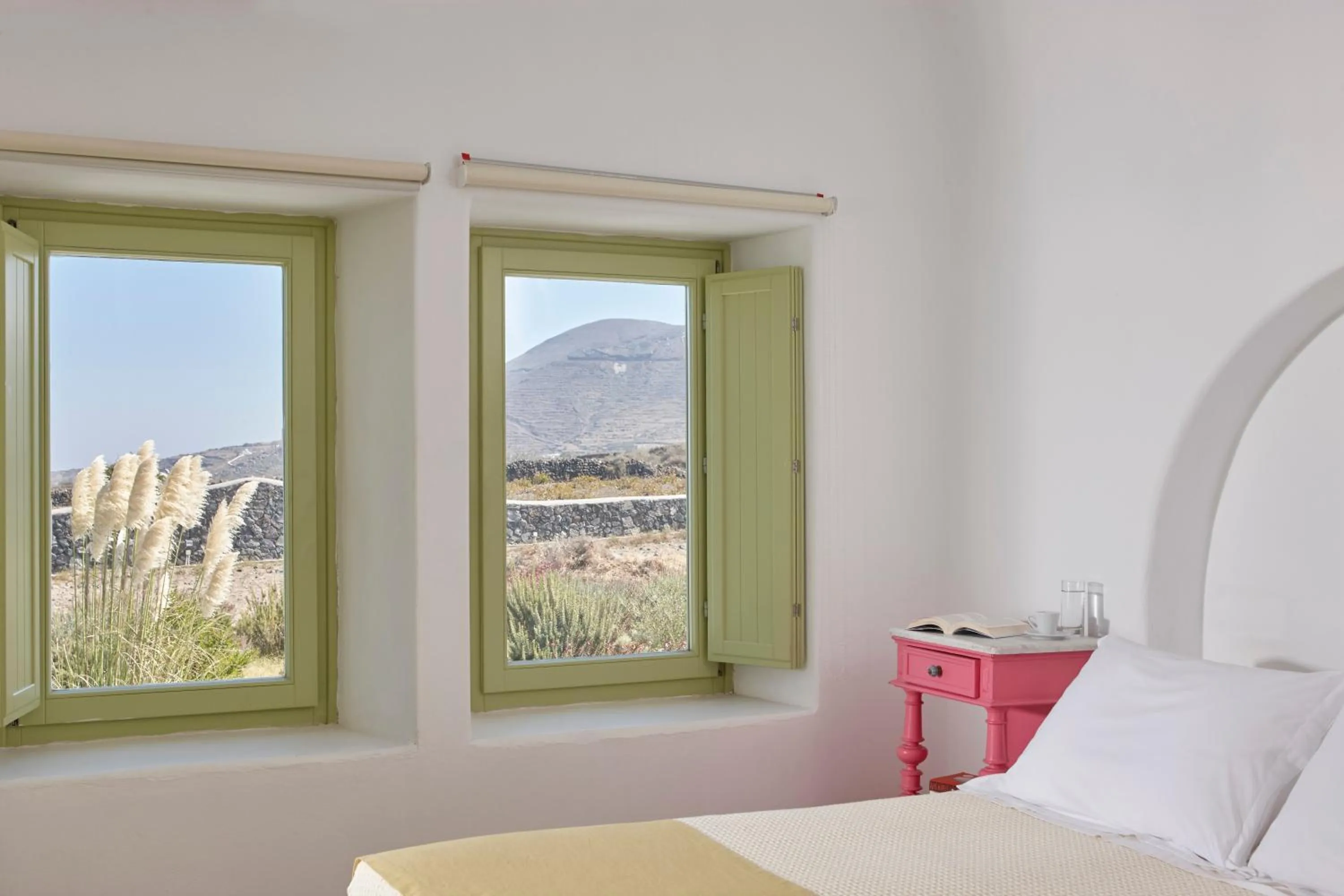 Bedroom, Bed in Villa Agrikoia