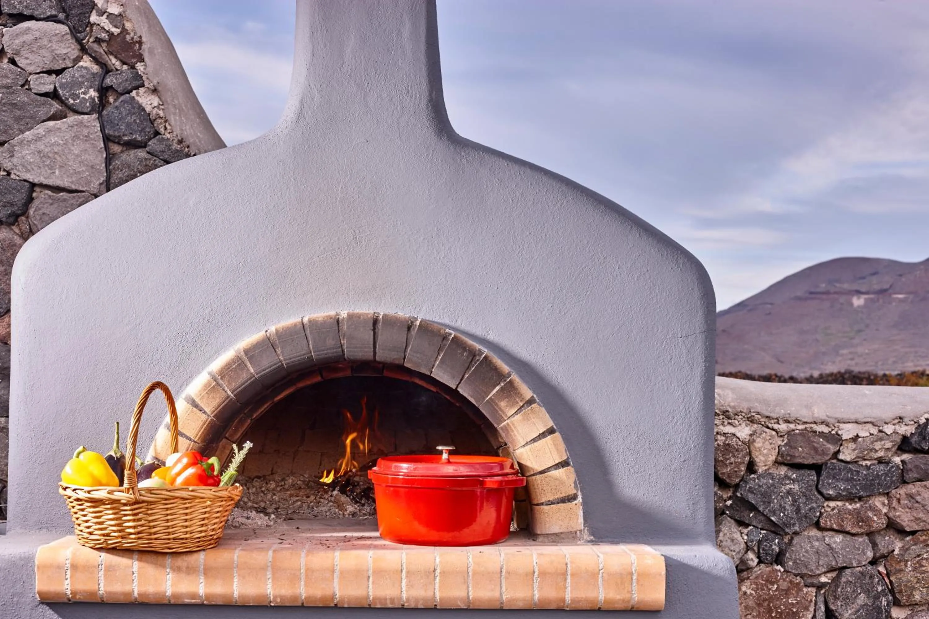 BBQ facilities in Villa Agrikoia