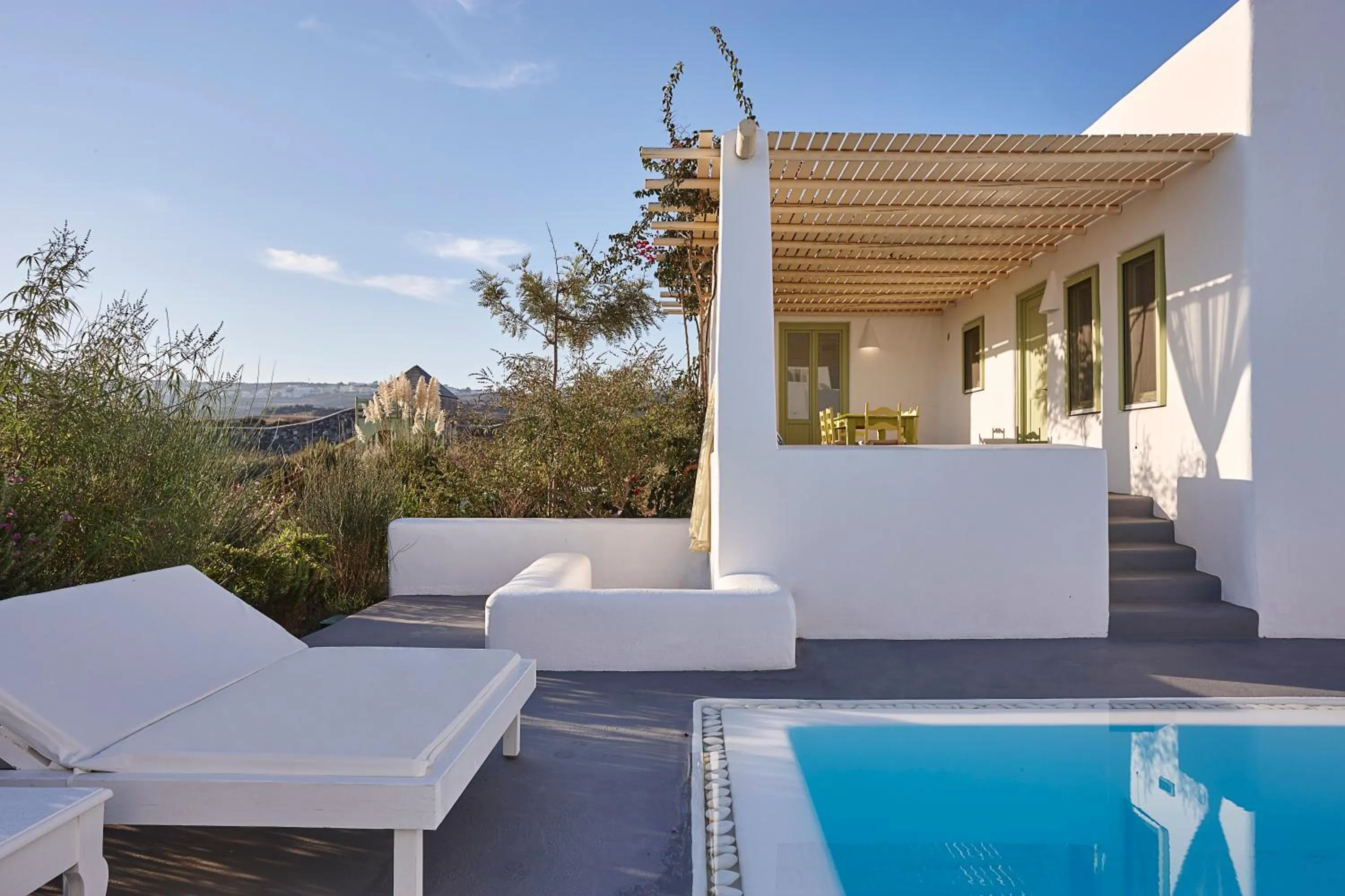 Swimming pool in Villa Agrikoia