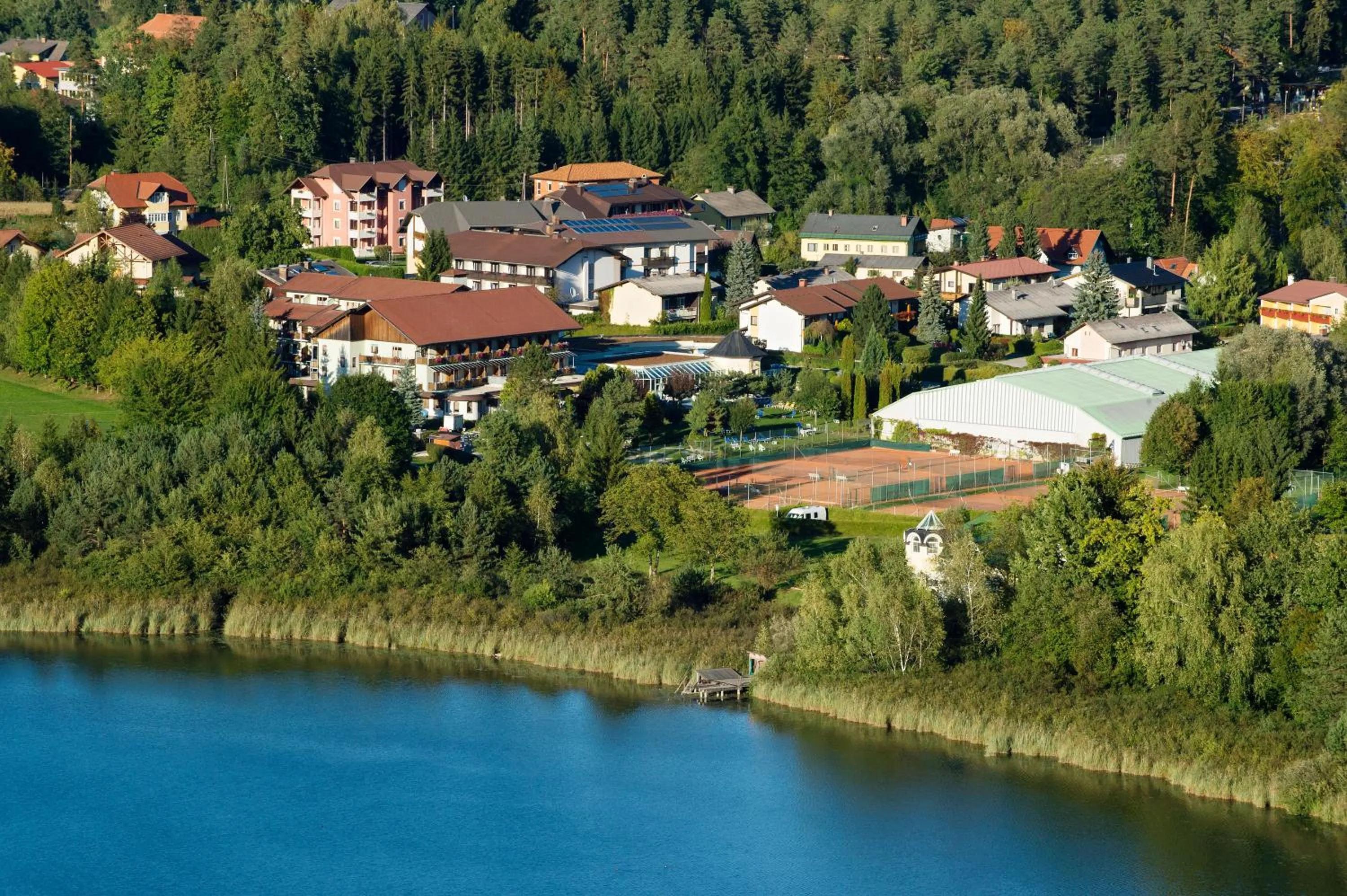 Bird's eye view in Golf-Tennis-Wellnesshotel Mori