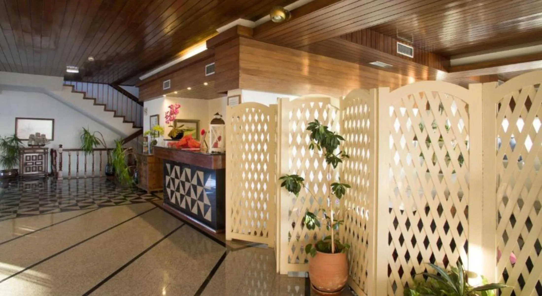 Lobby or reception in Hotel Santo Andre