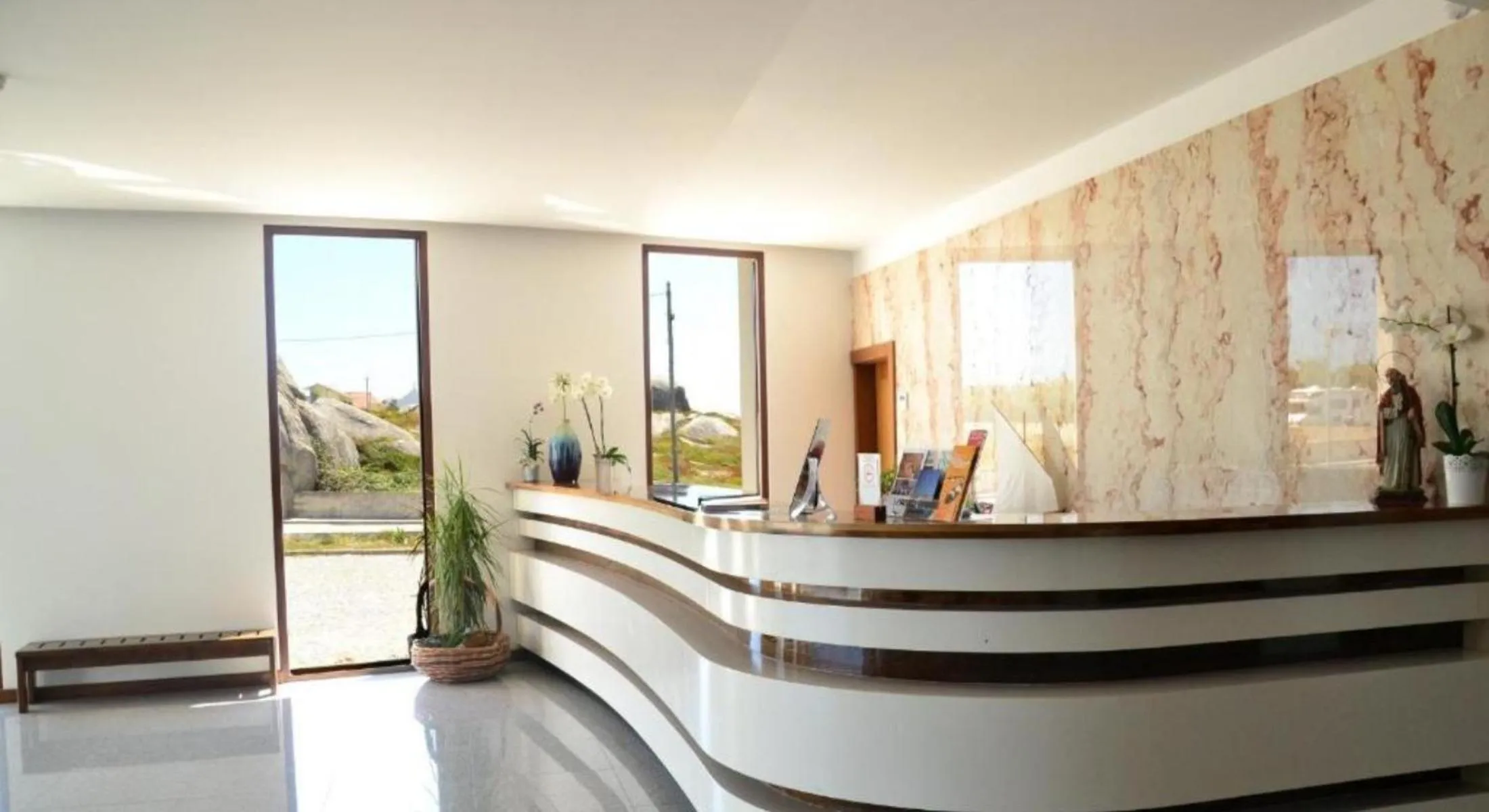 Lobby or reception in Hotel Santo Andre