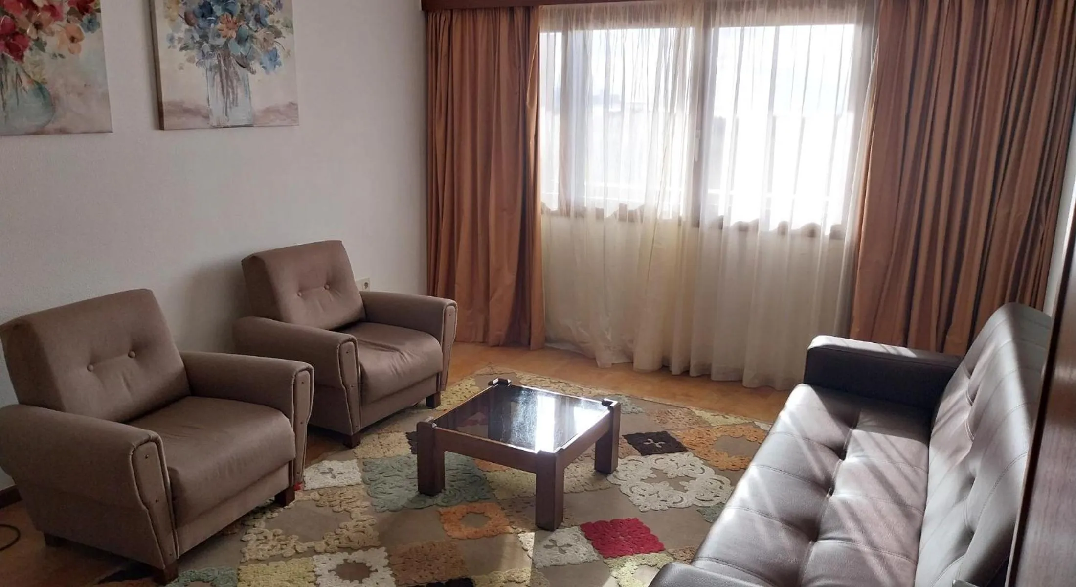 Seating area in Hotel Santo Andre