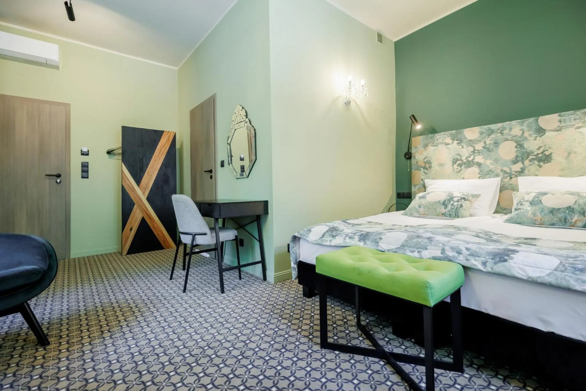 Bed in Dwór Prezydencki Boutique Hotel & SPA