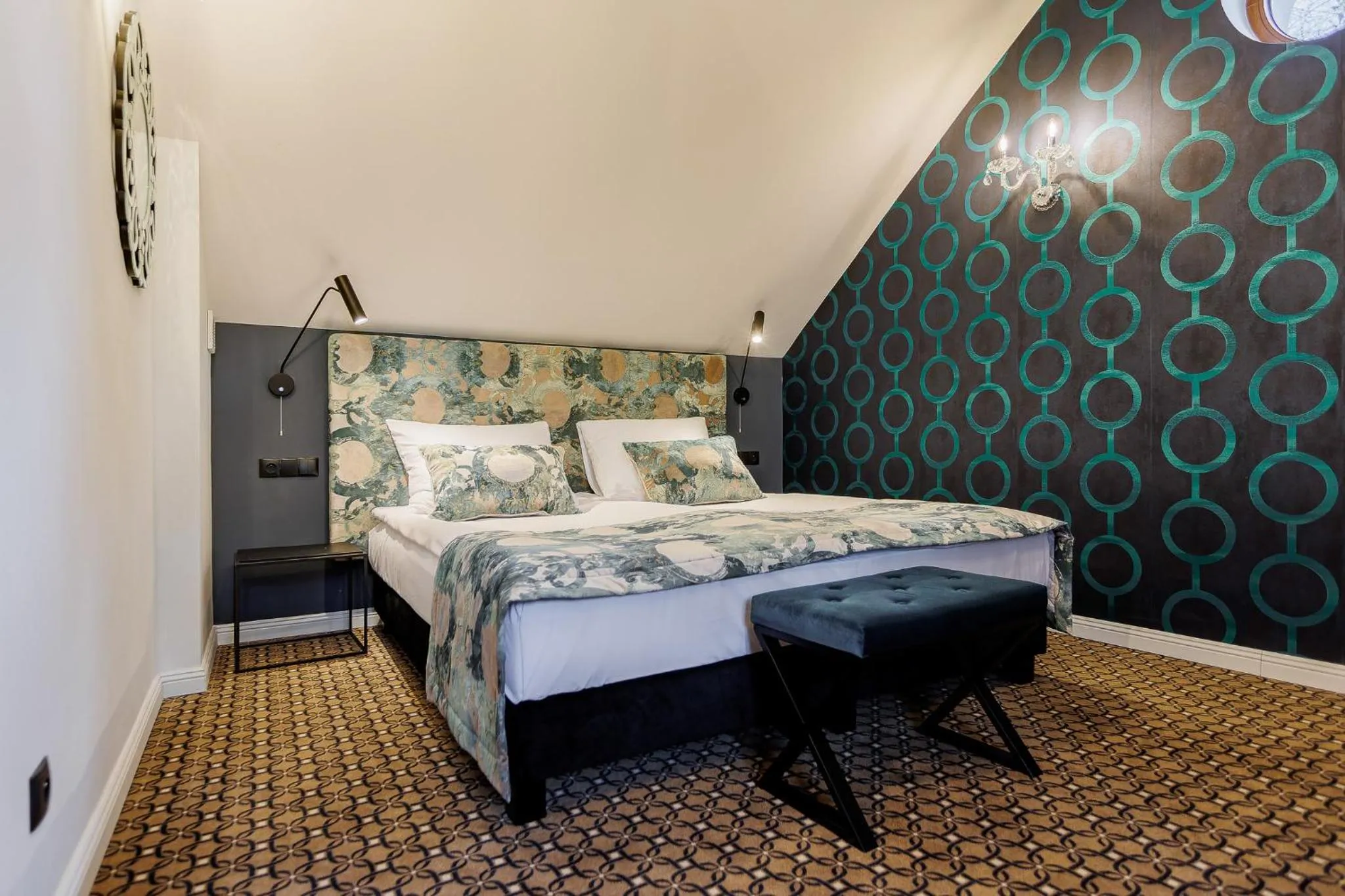 Bed in Dwór Prezydencki Boutique Hotel & SPA