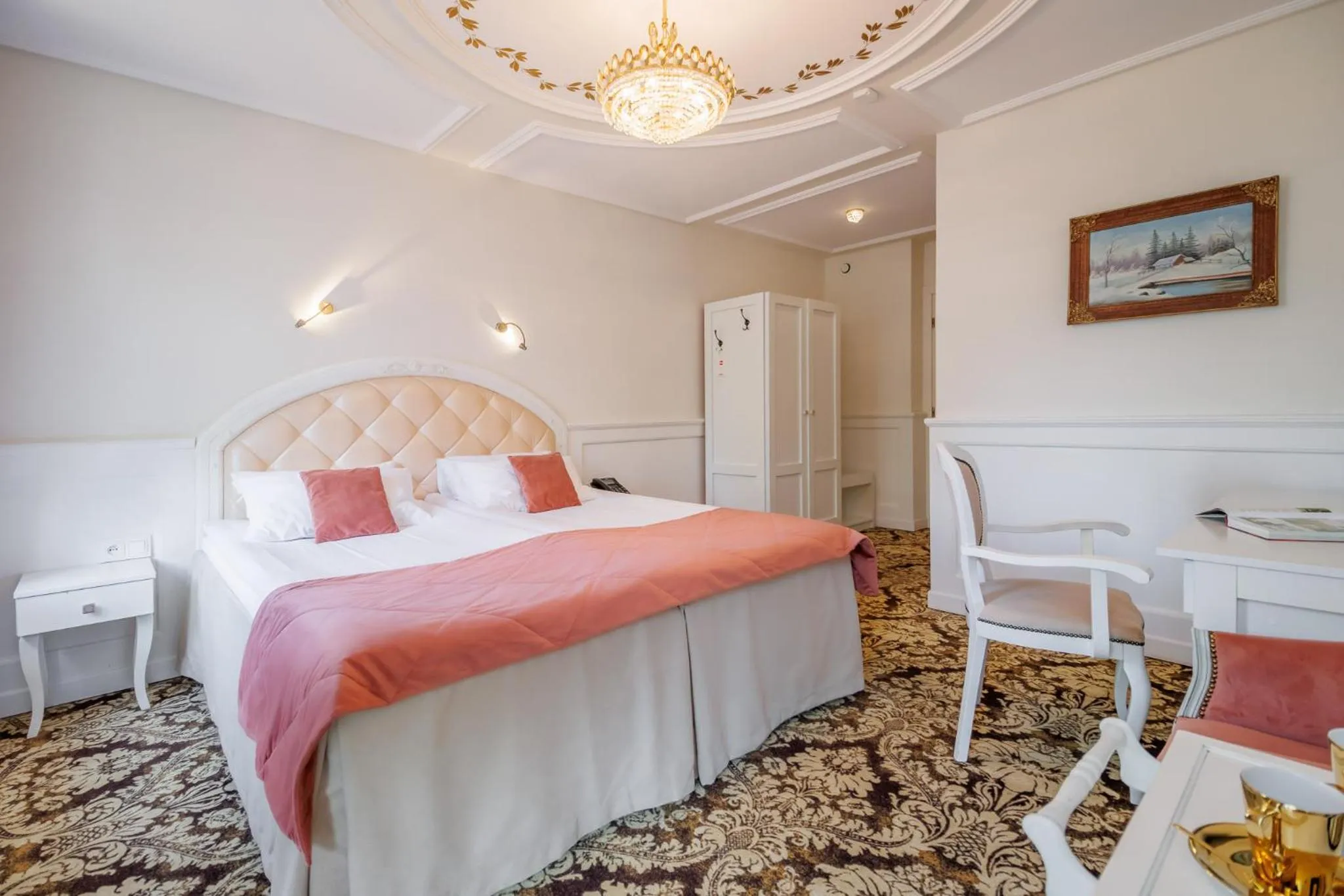 Bed in Dwór Prezydencki Boutique Hotel & SPA