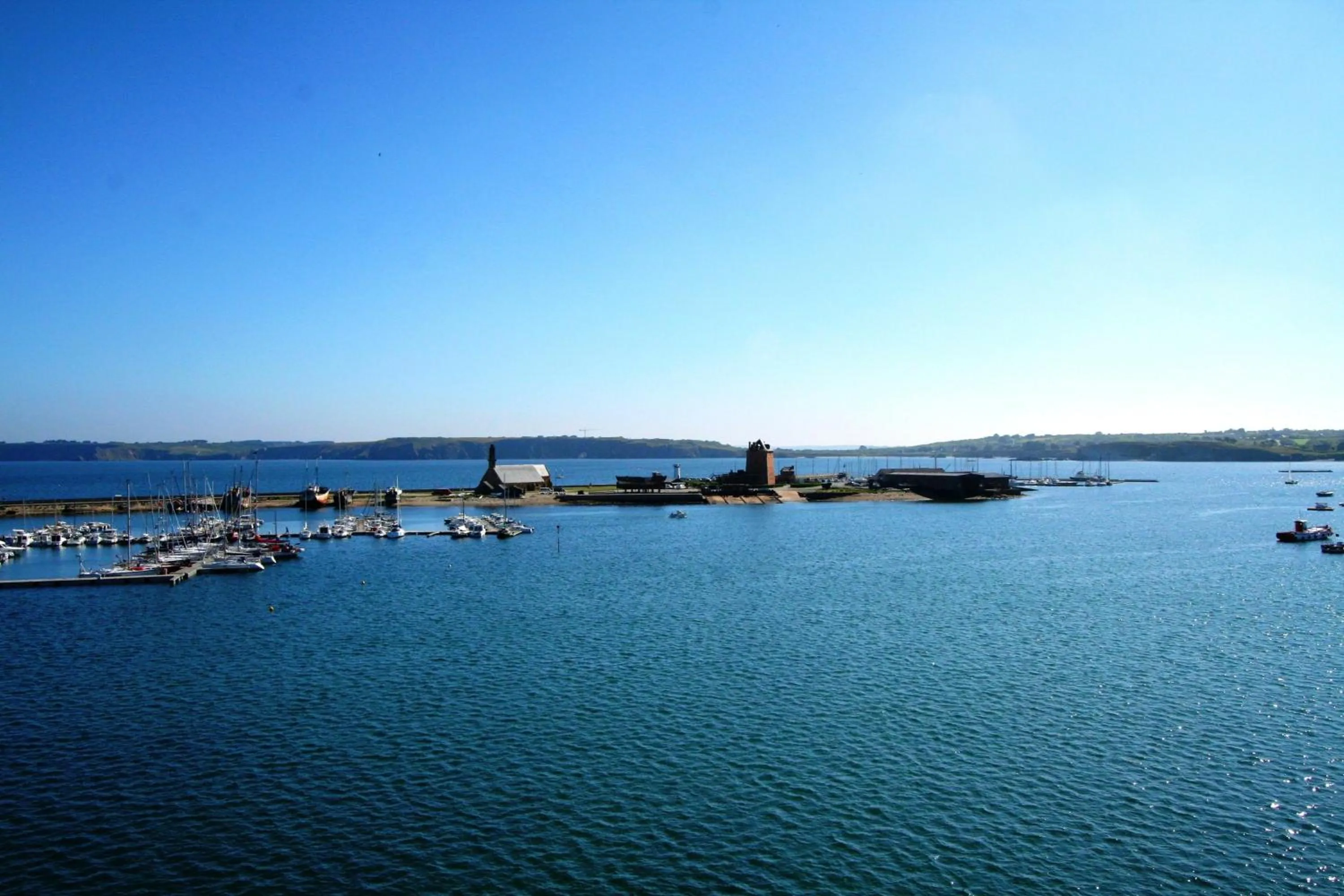 View (from property/room) in Logis Hôtel de France - Face à la Mer