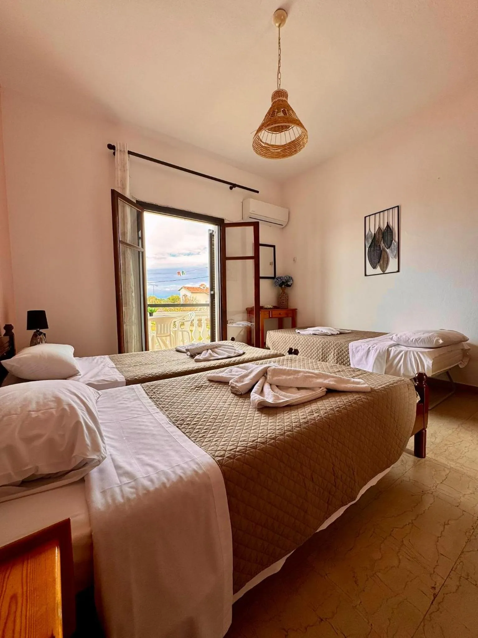 Bed in Tzilios Studios