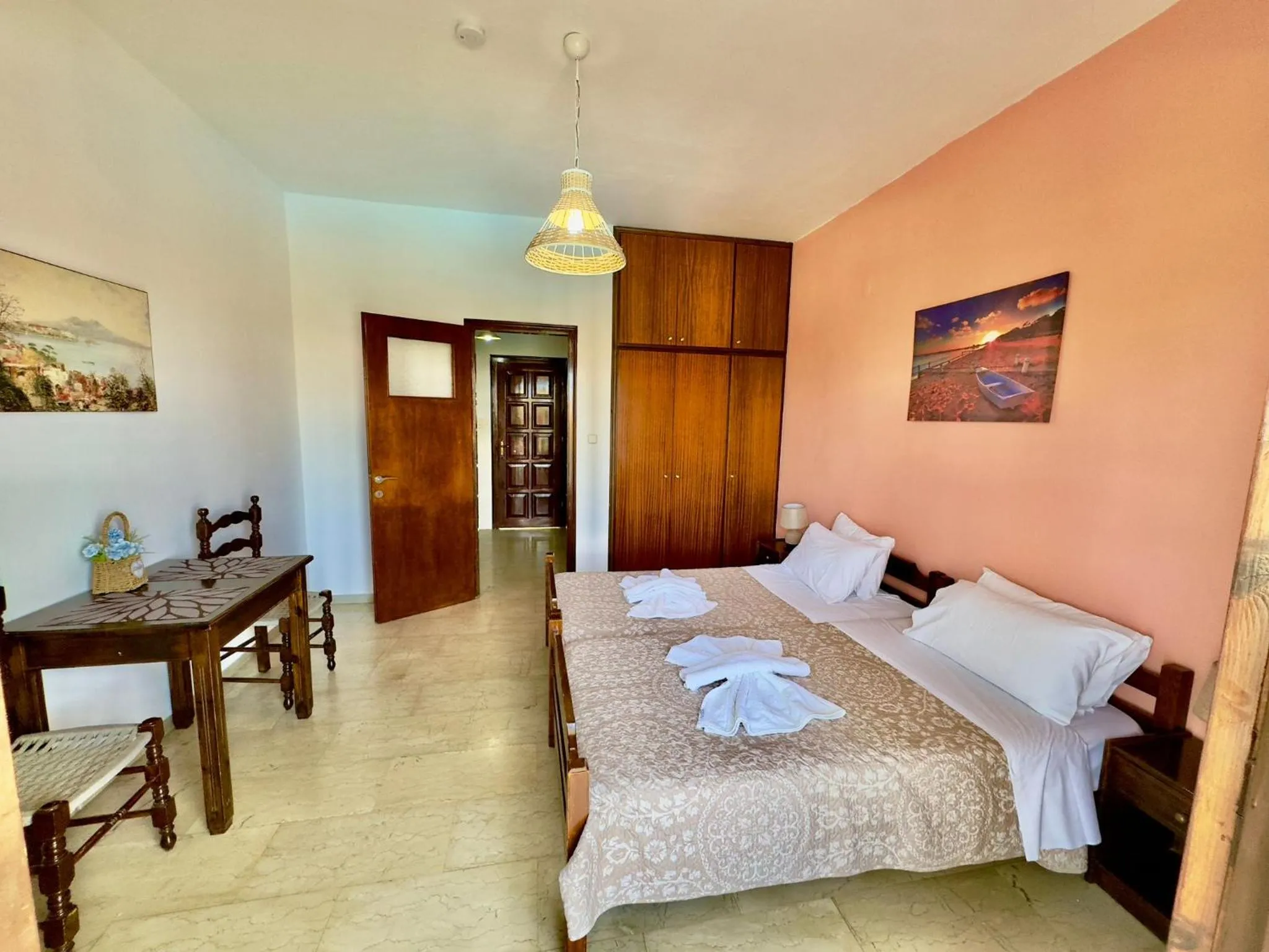 Bed in Tzilios Studios