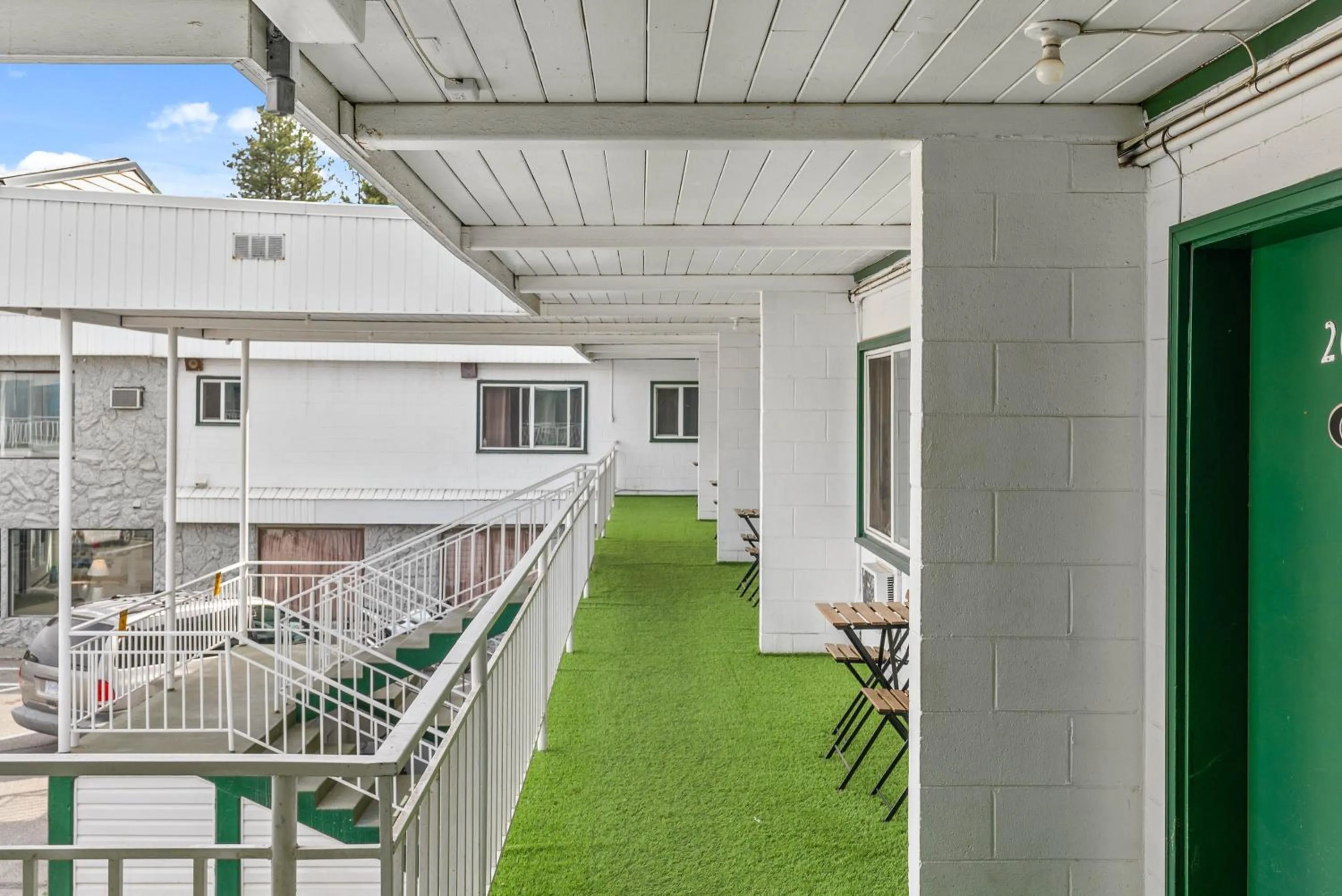 Property building in The Villager Inn Princeton Motel