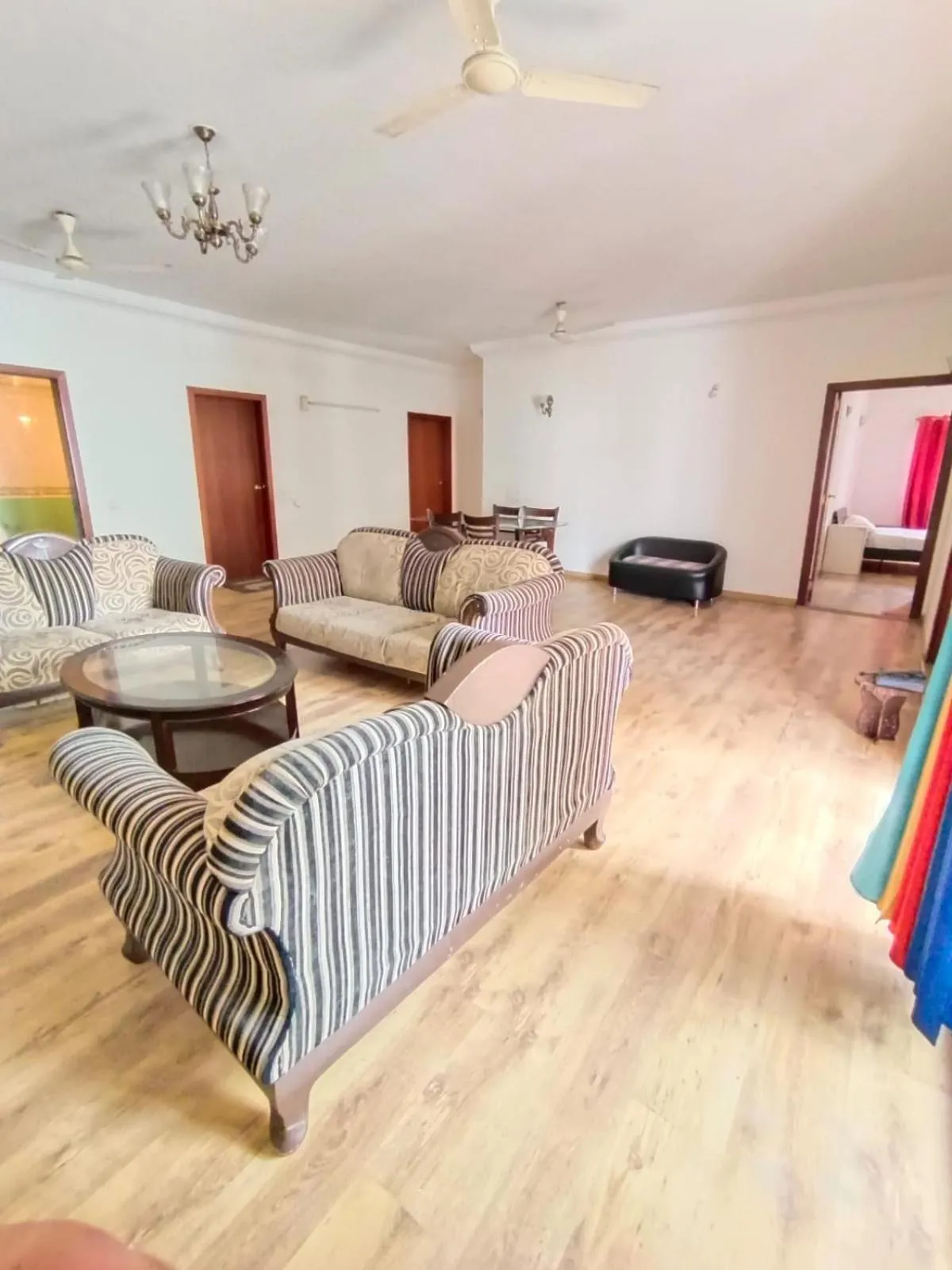 Bed in Park INN Hospitality Apartment