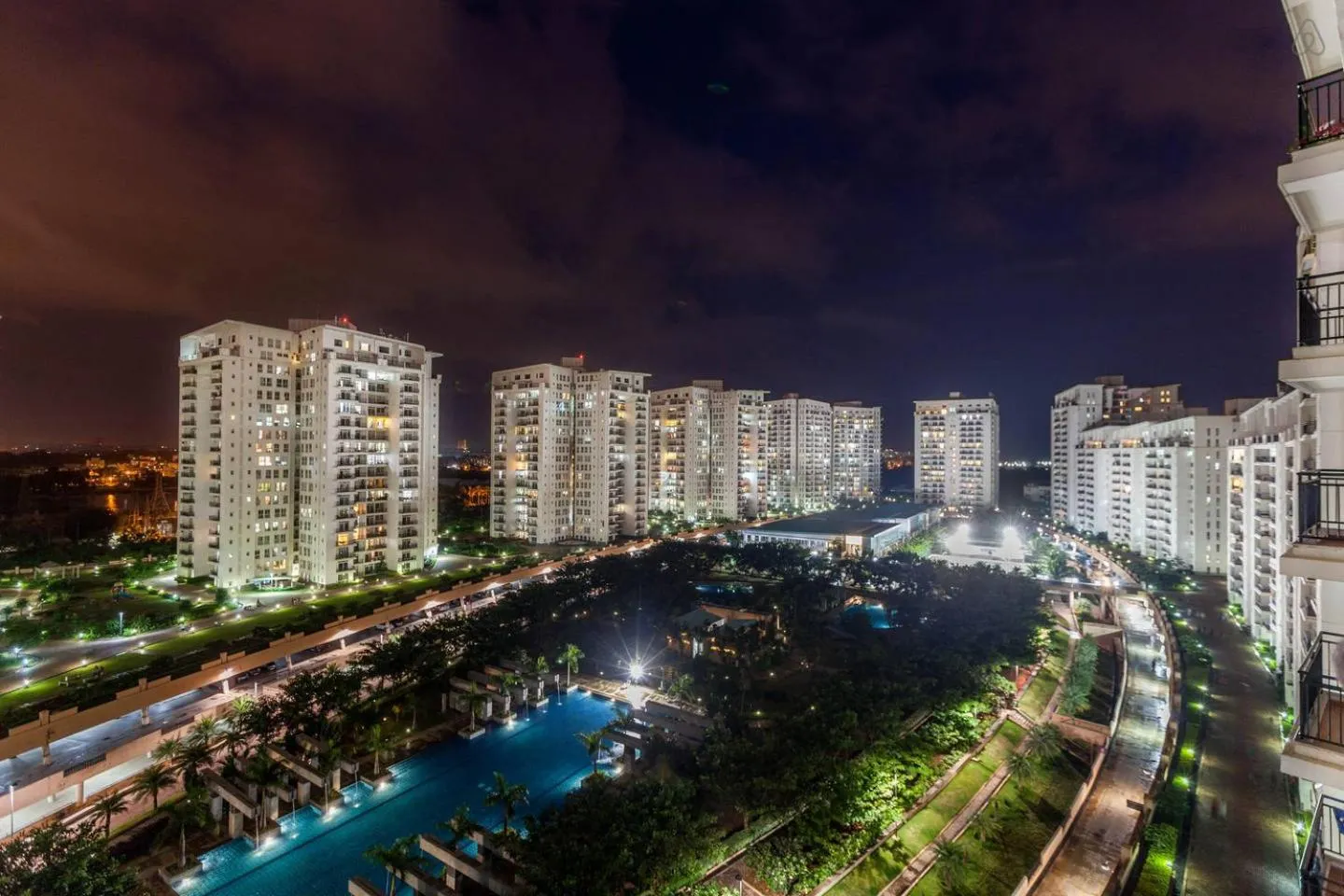 Bird's eye view in Park INN Hospitality Apartment