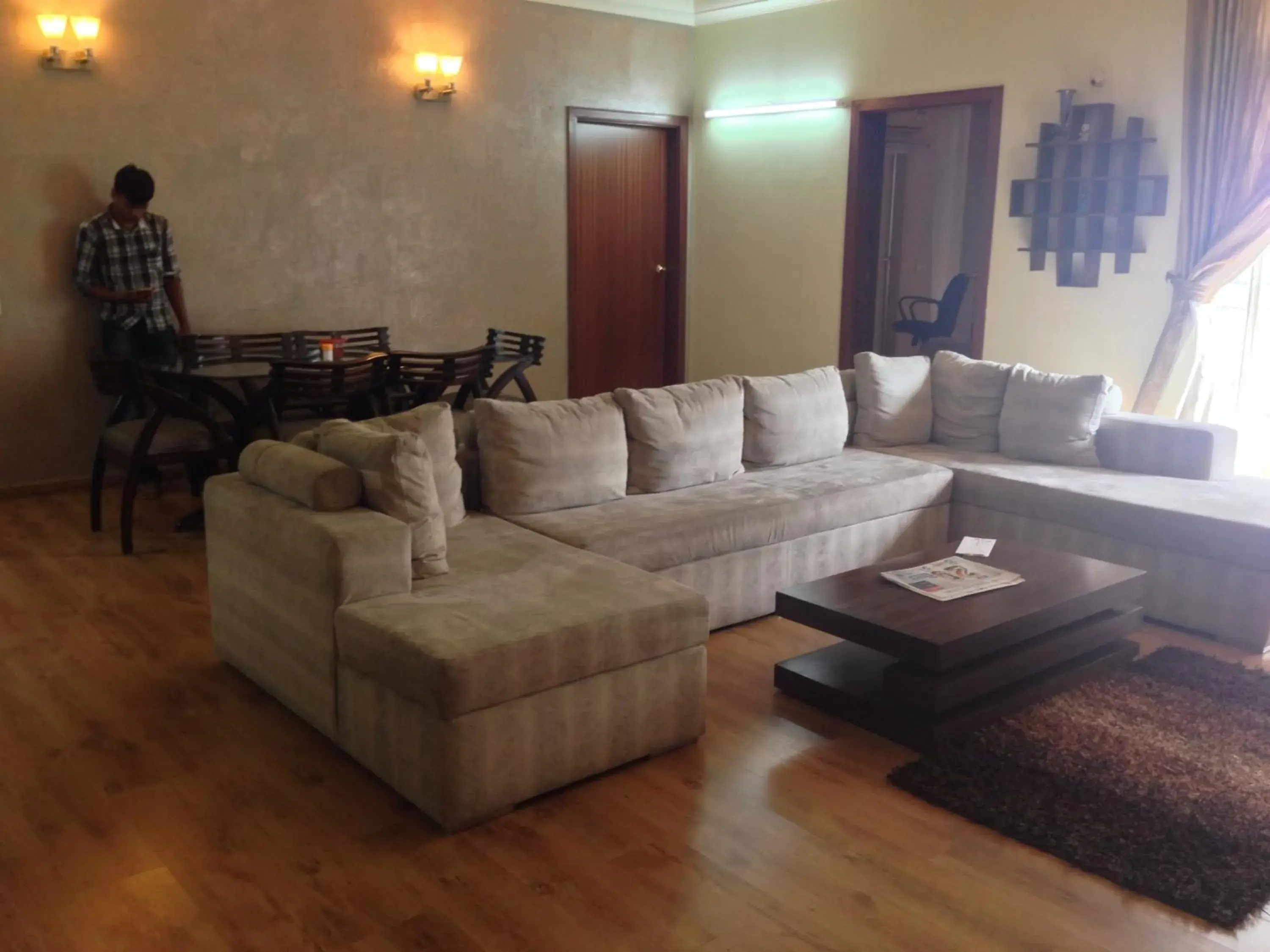 Living room, Seating Area in Park INN Hospitality Apartment Living room, Seating Area in Park INN Hospitality Apartment