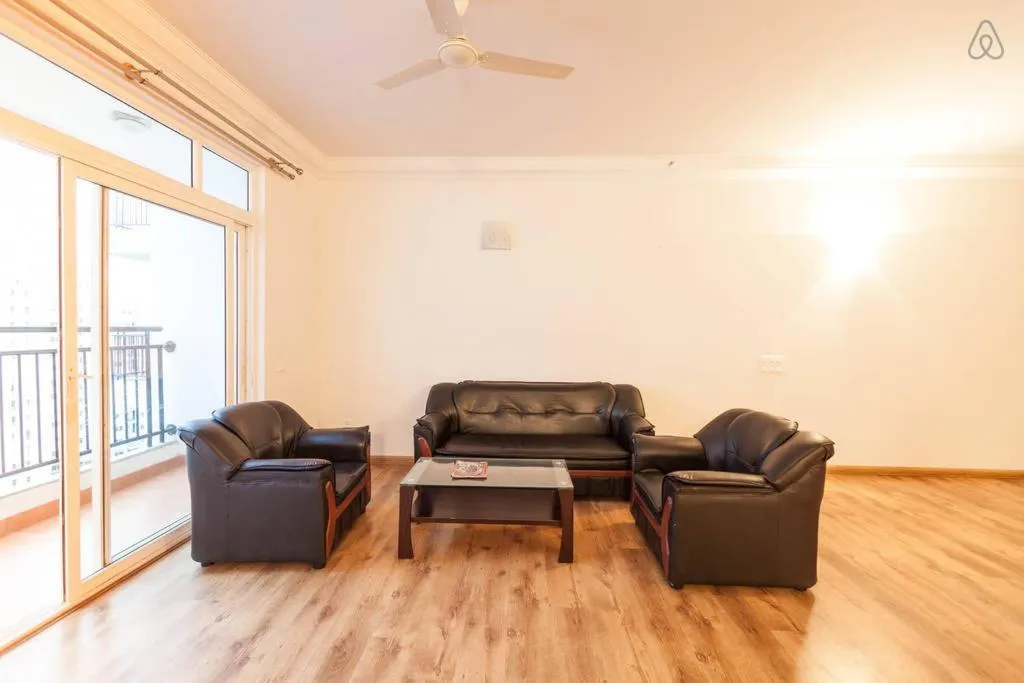 Living room in Park INN Hospitality Apartment