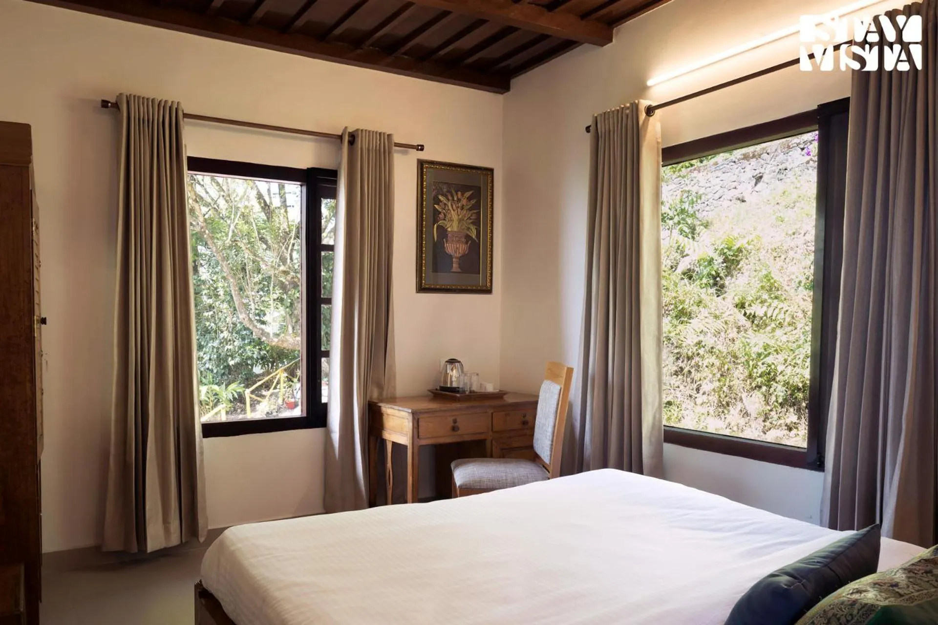 Bedroom, Bed in StayVista at Vale Echoes - Breakfast Included