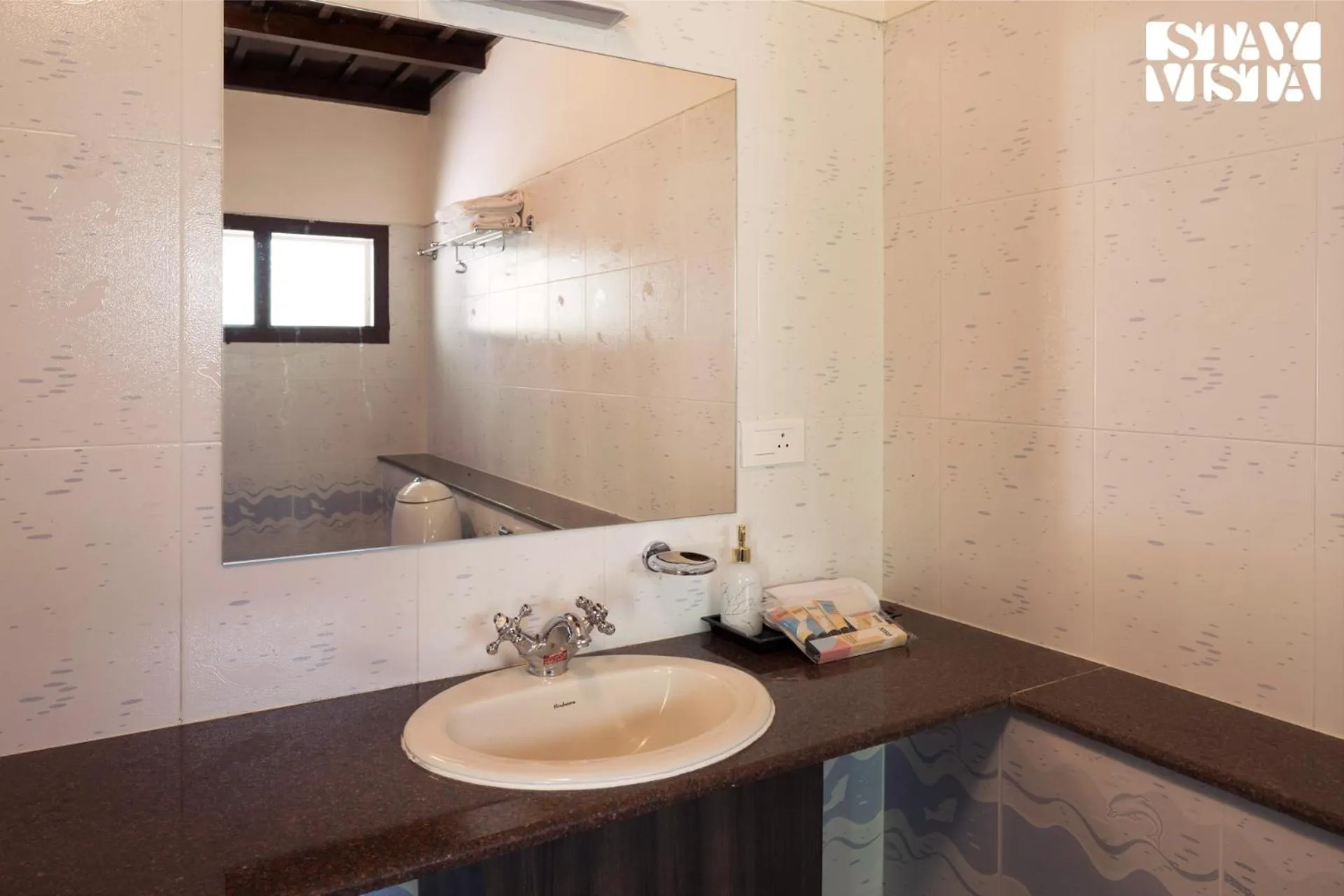 Bathroom in StayVista at Vale Echoes - Breakfast Included