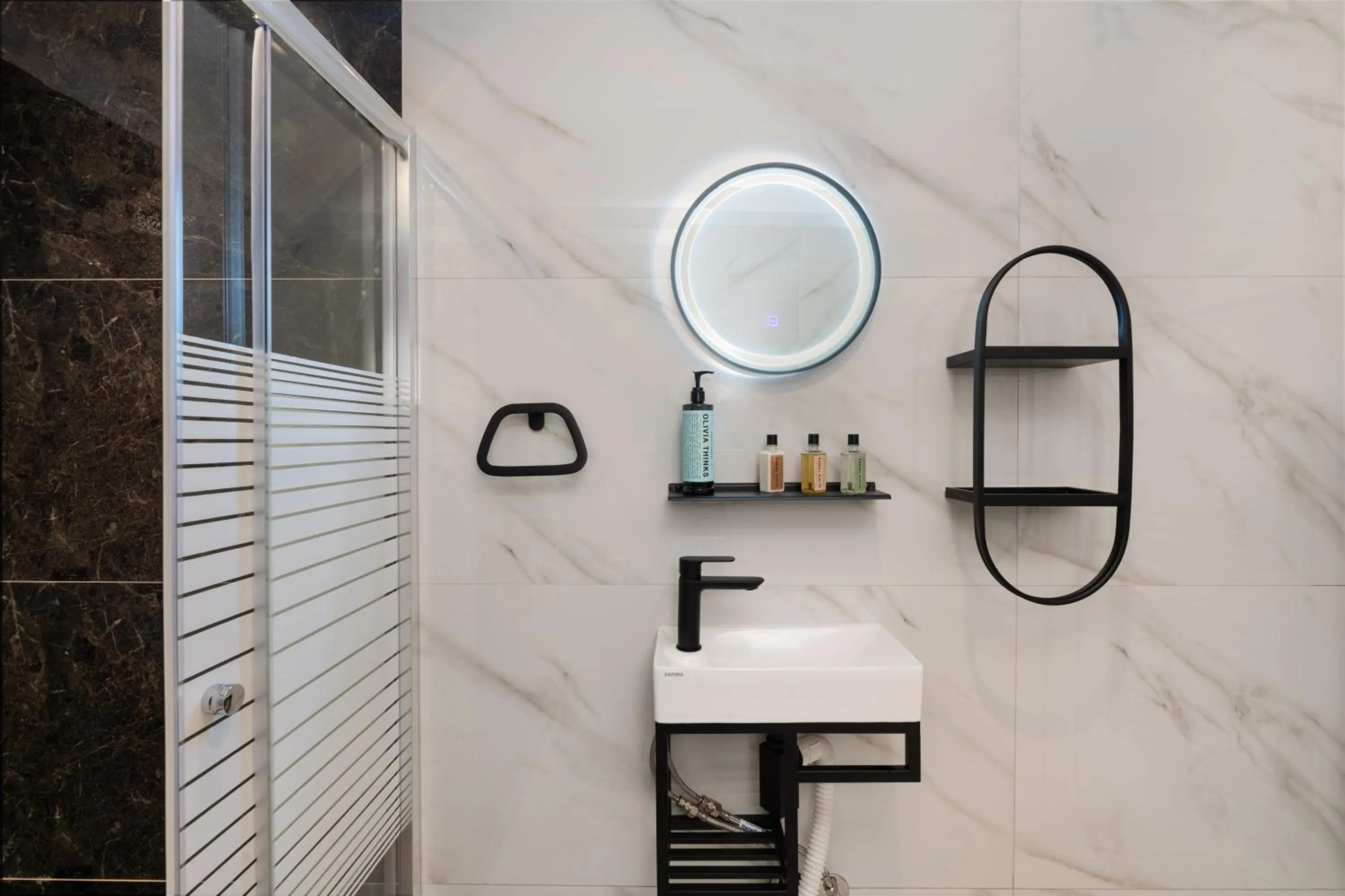 Bathroom in Giustiniani Apartments