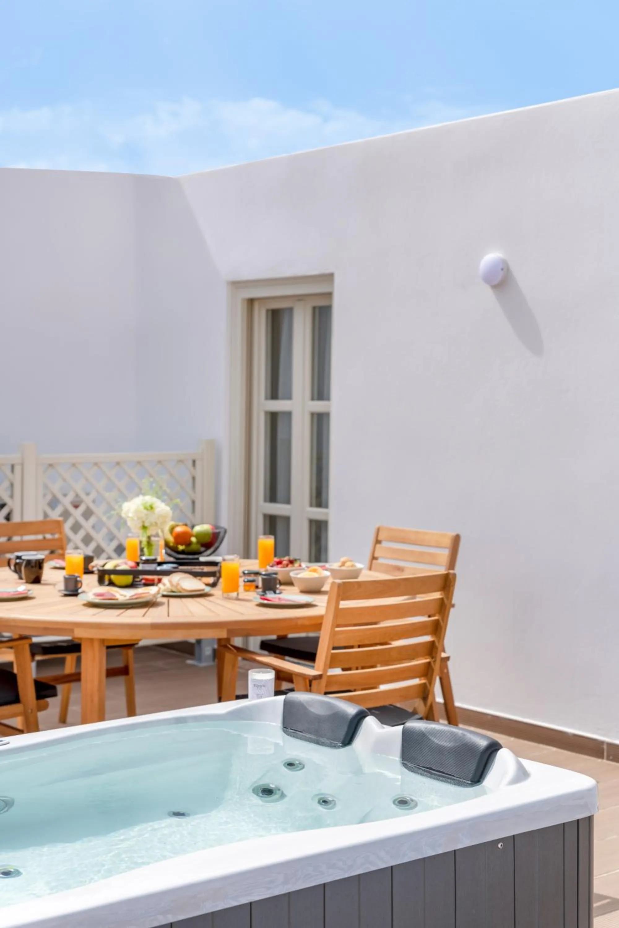 Hot Tub in Giustiniani Apartments