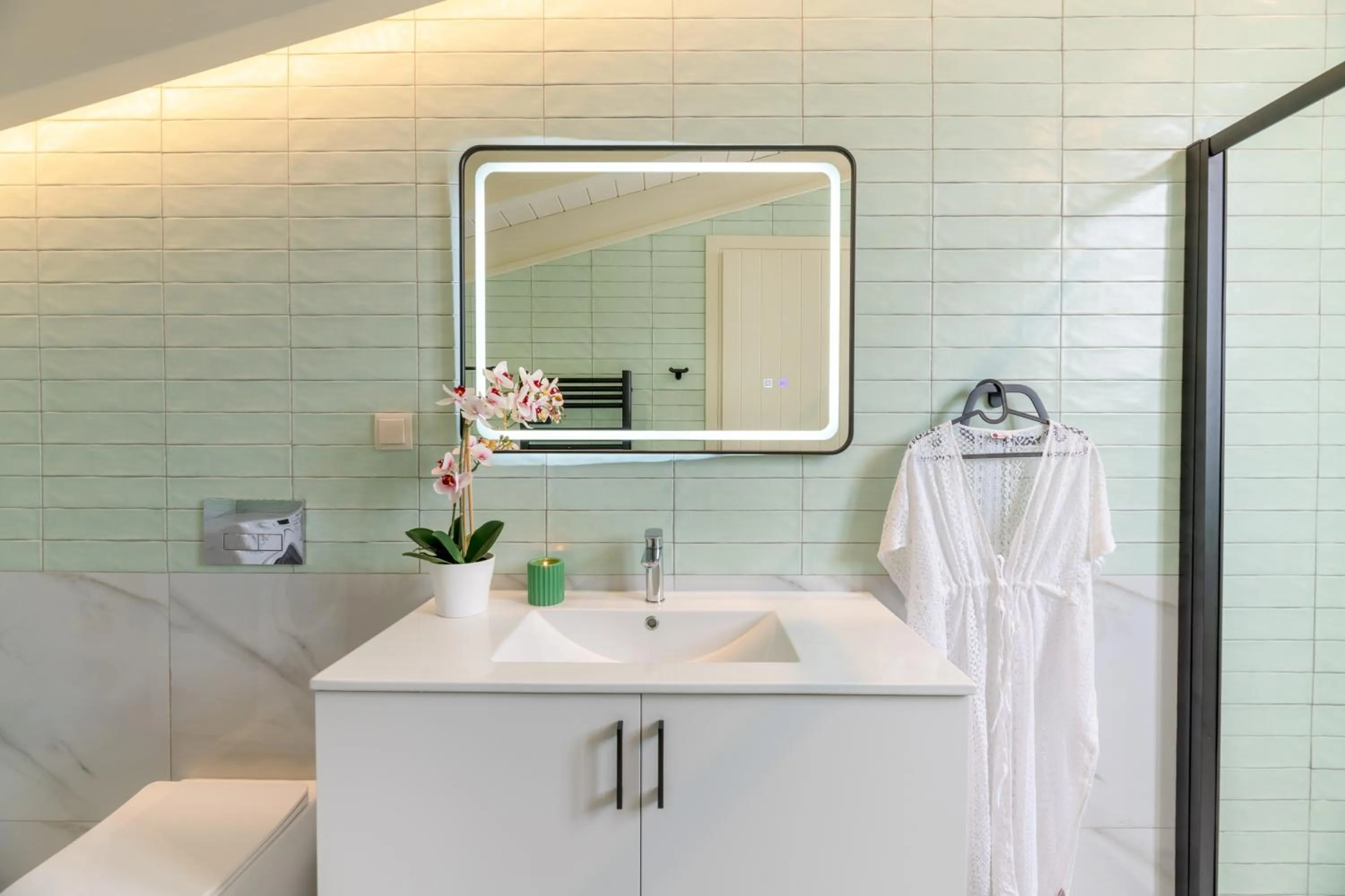 Bathroom in Giustiniani Apartments