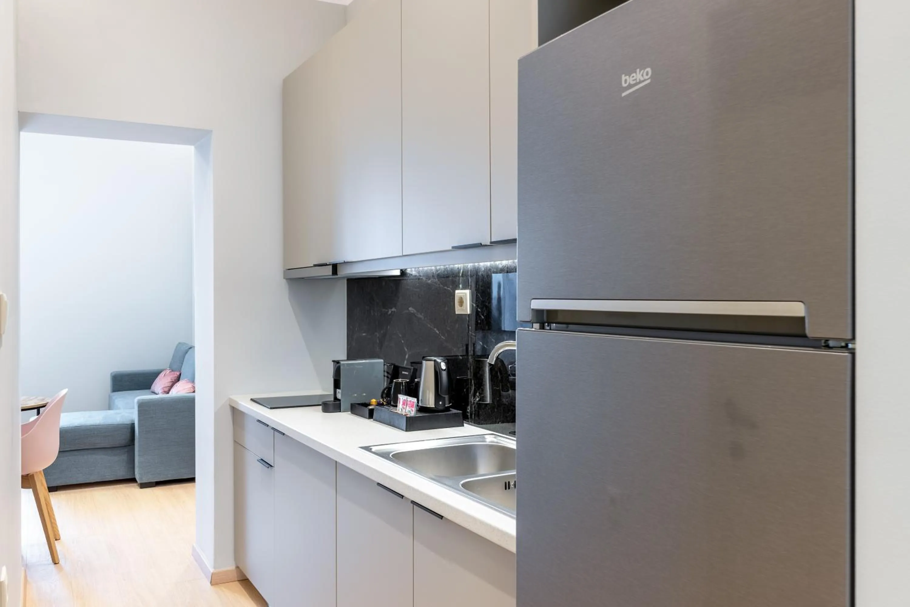 Coffee/tea facilities in Giustiniani Apartments