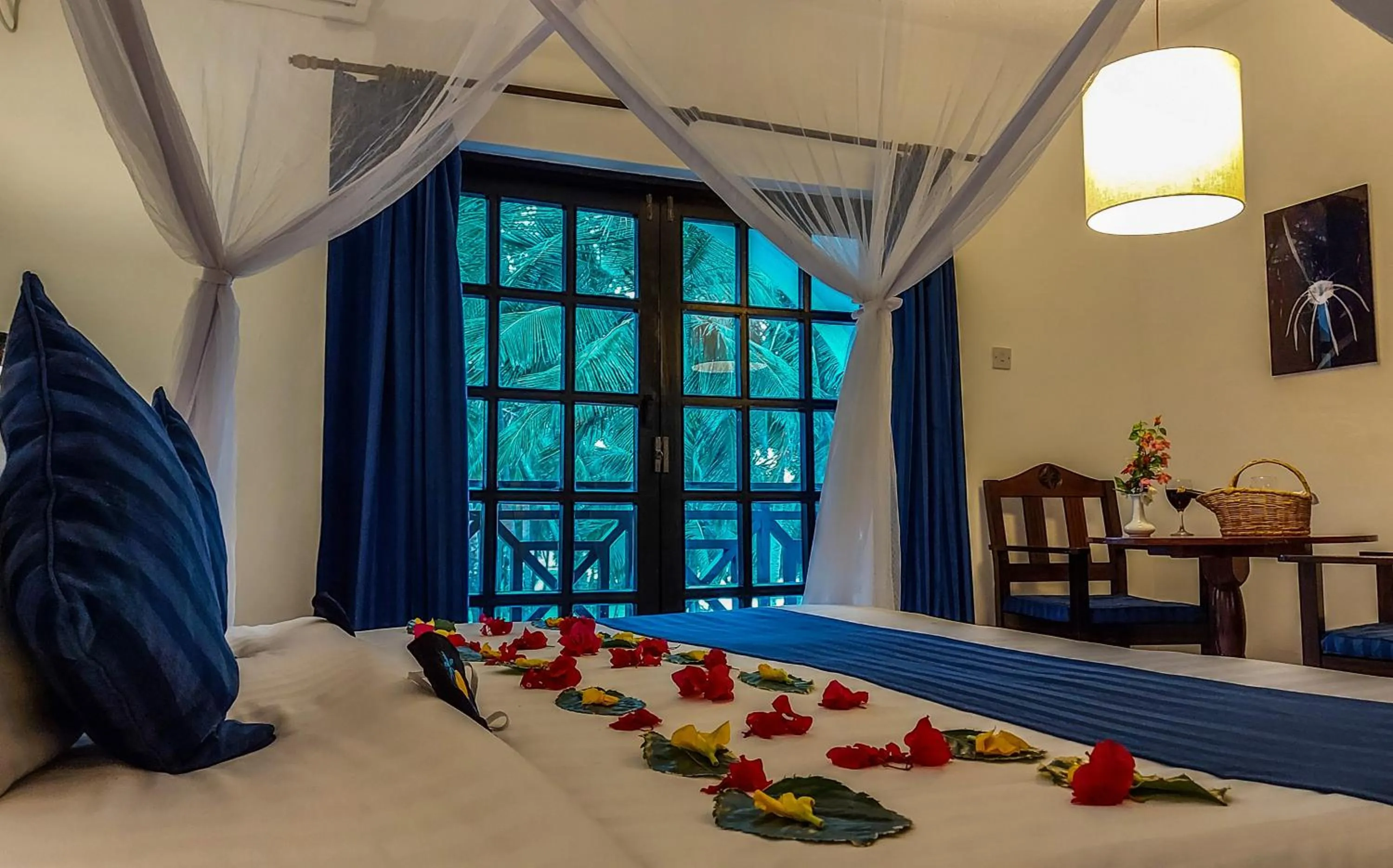 Bed in Diani Sea Resort - All Inclusive